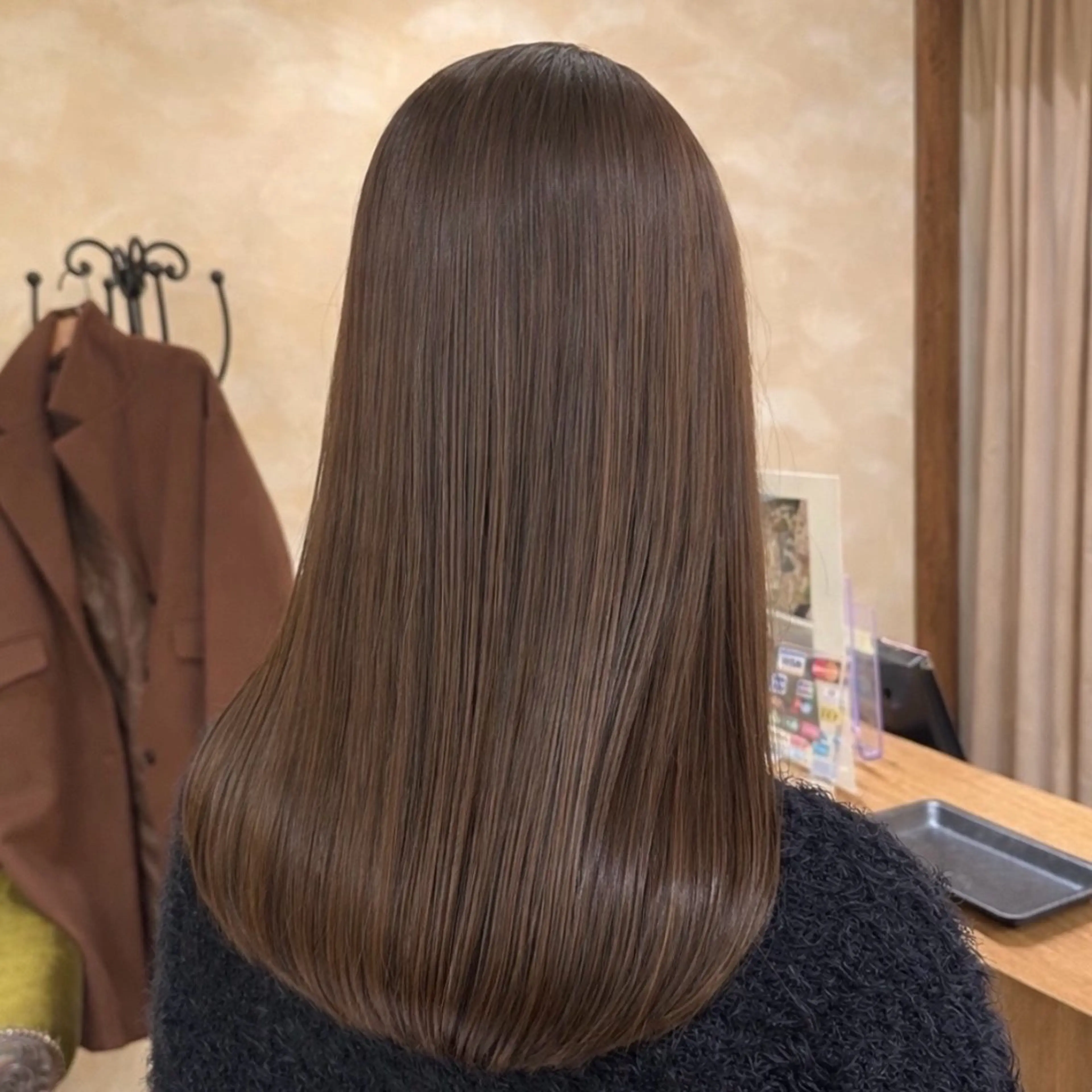 さらツヤストレートヘア🫧(縮毛矯正)の写真