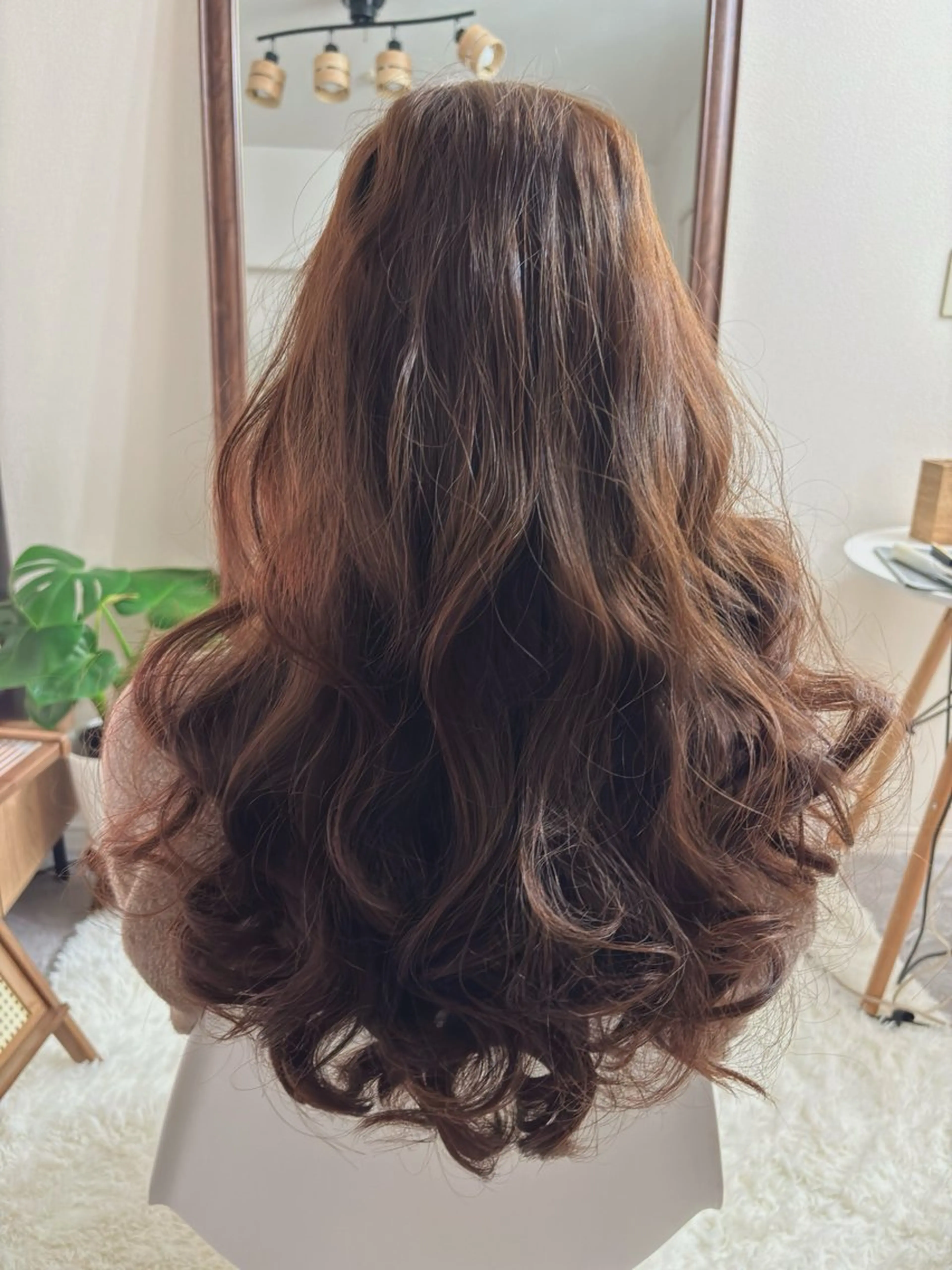 ロング 顔周りカット ヘアセット 一瀬 友美の眉毛・アイブロウイメージ