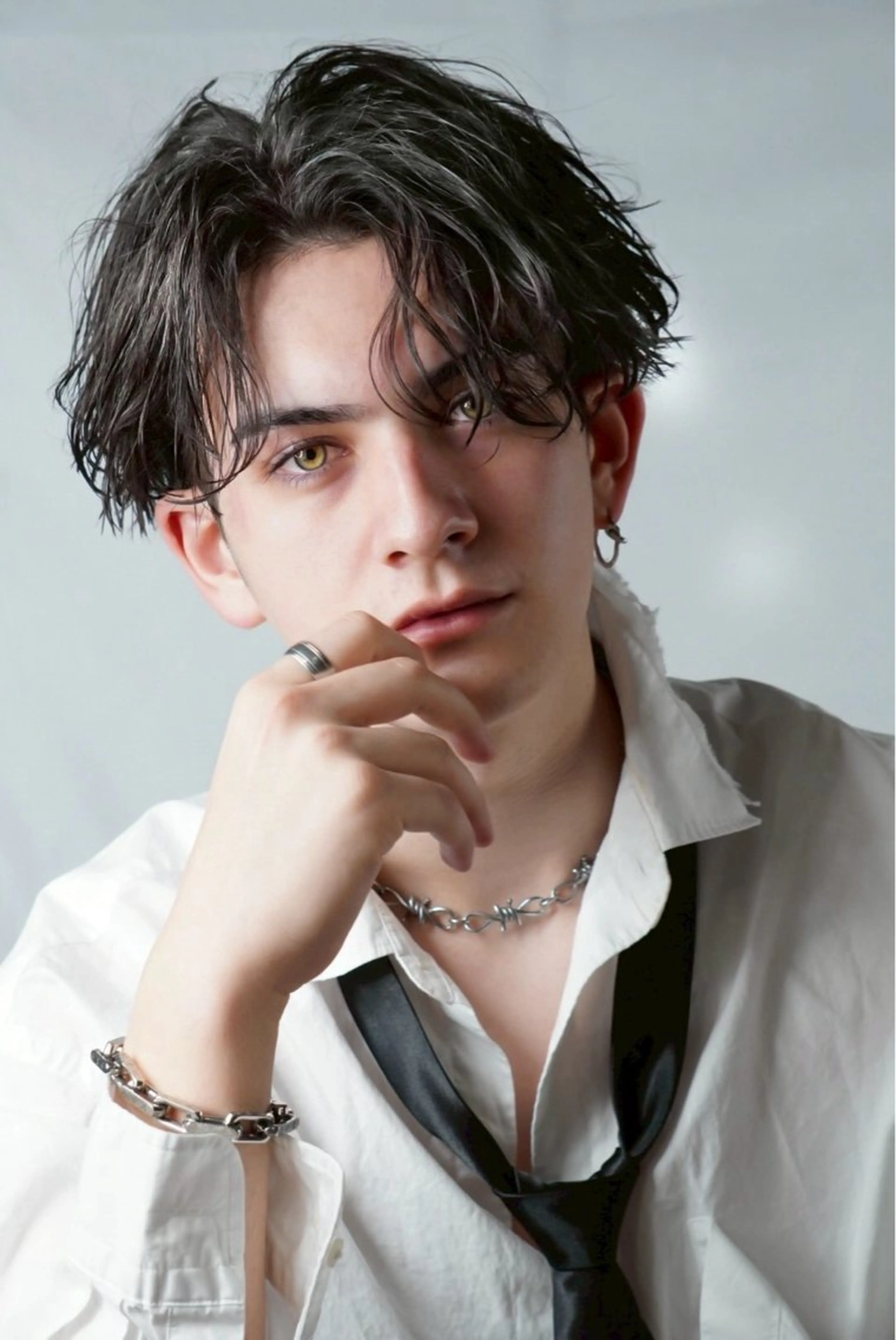 ショート カラー パーマ ✨️メンズ特化波巻き ツイスパ✨️松本真生のヘアスタイル