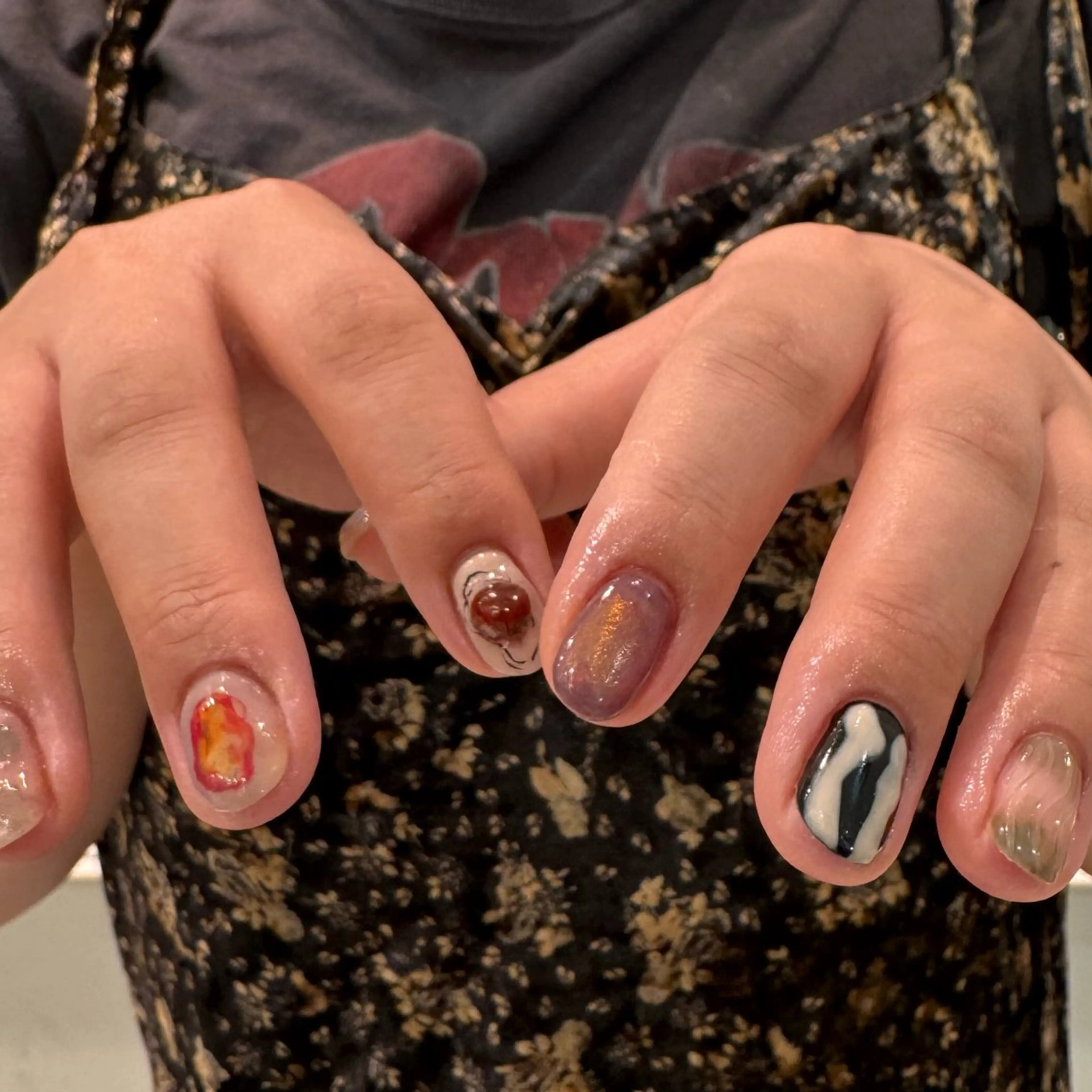 ネイル 持ち込み Tigris.所属・Tigris. sadamotoのネイルデザイン