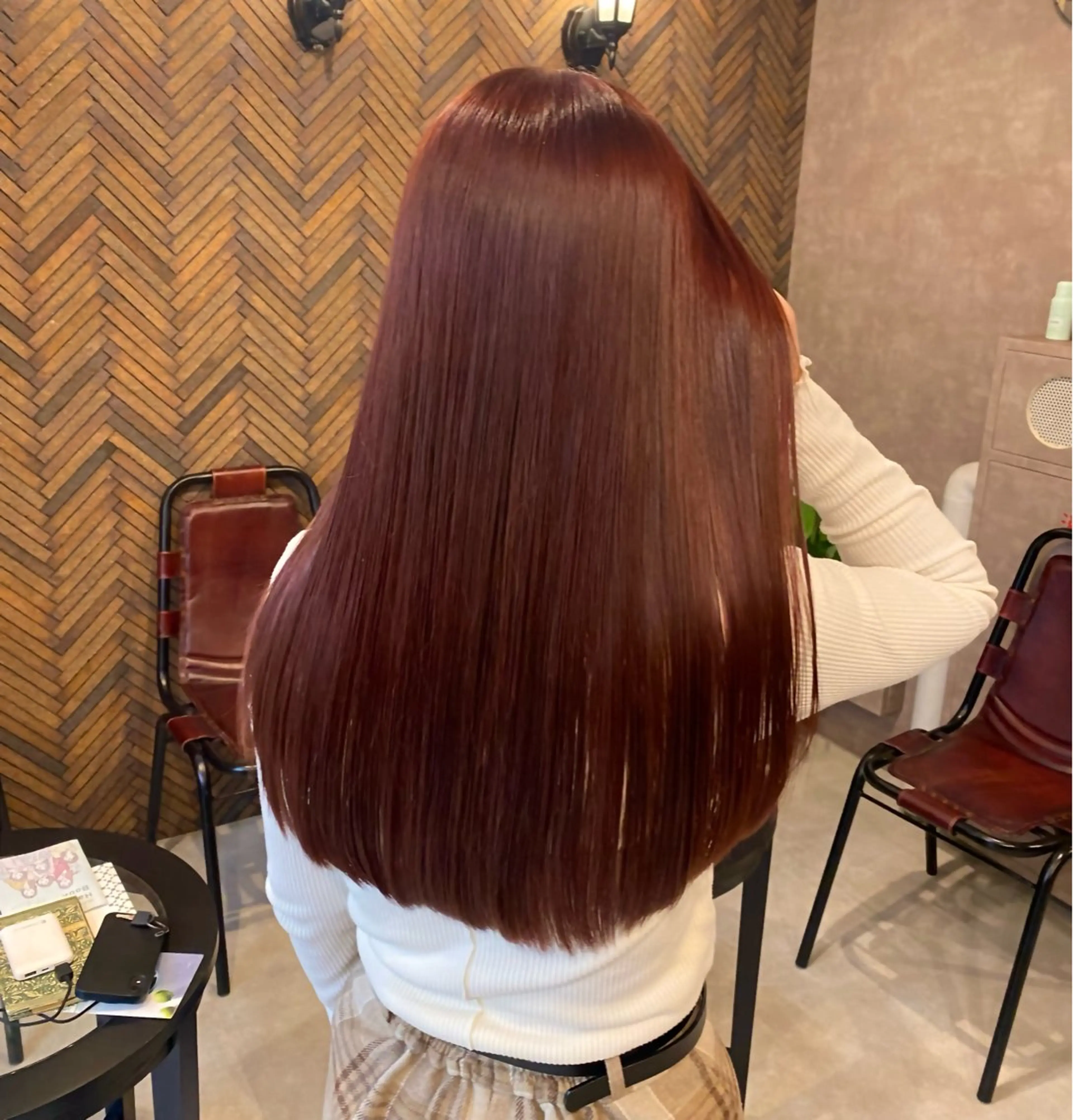 ロング カラー tocca 💜石田愛結💜のヘアスタイル