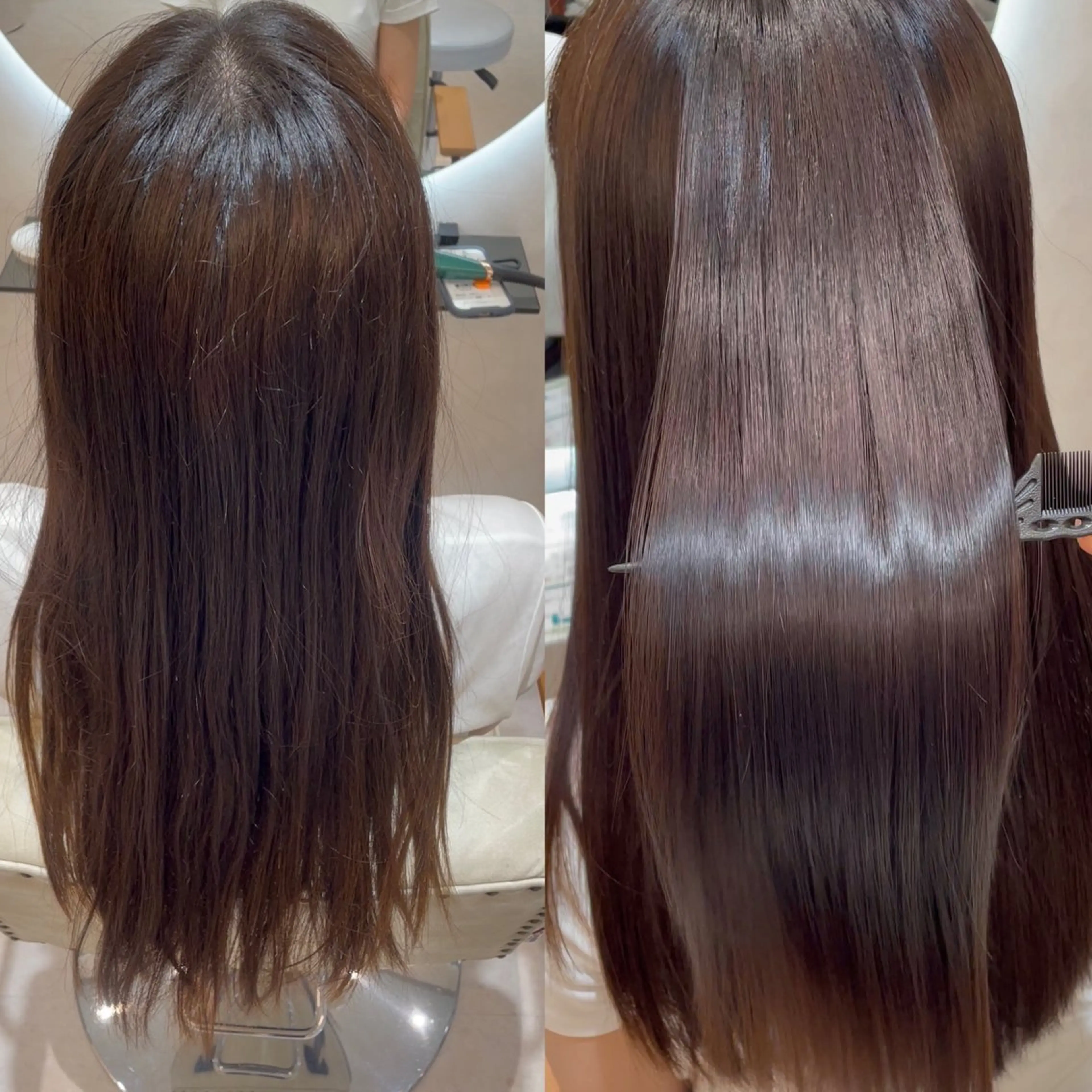 【🫧minimo限定価格🫧】カット+縮毛矯正+トリートメント¥27,500→¥20900 【髪質改善/ストレート】の写真