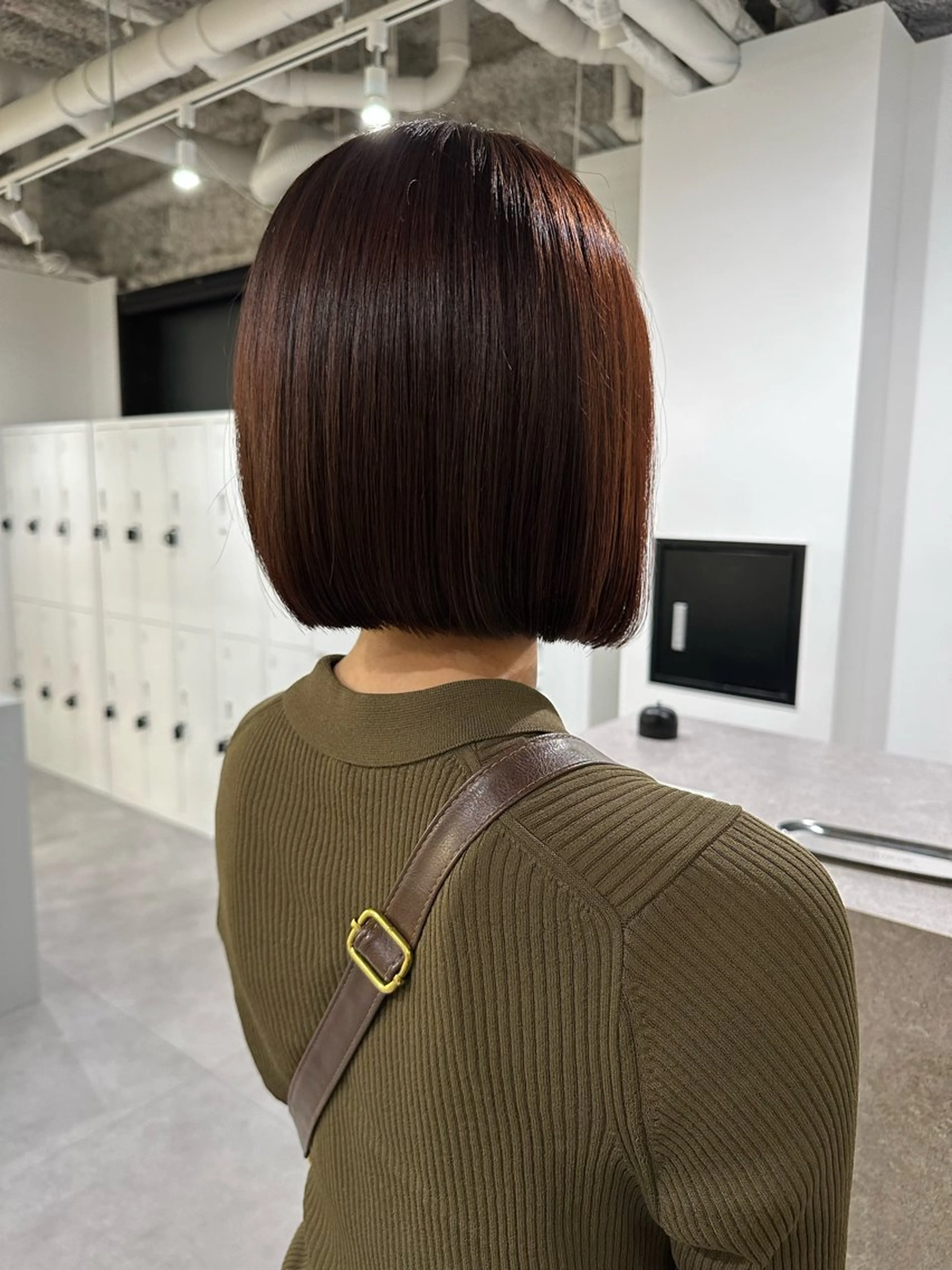 ショート カット ヘアカラー トリートメント アンニュイヘア/ 顔周りカット/眞弓萌のヘアスタイル