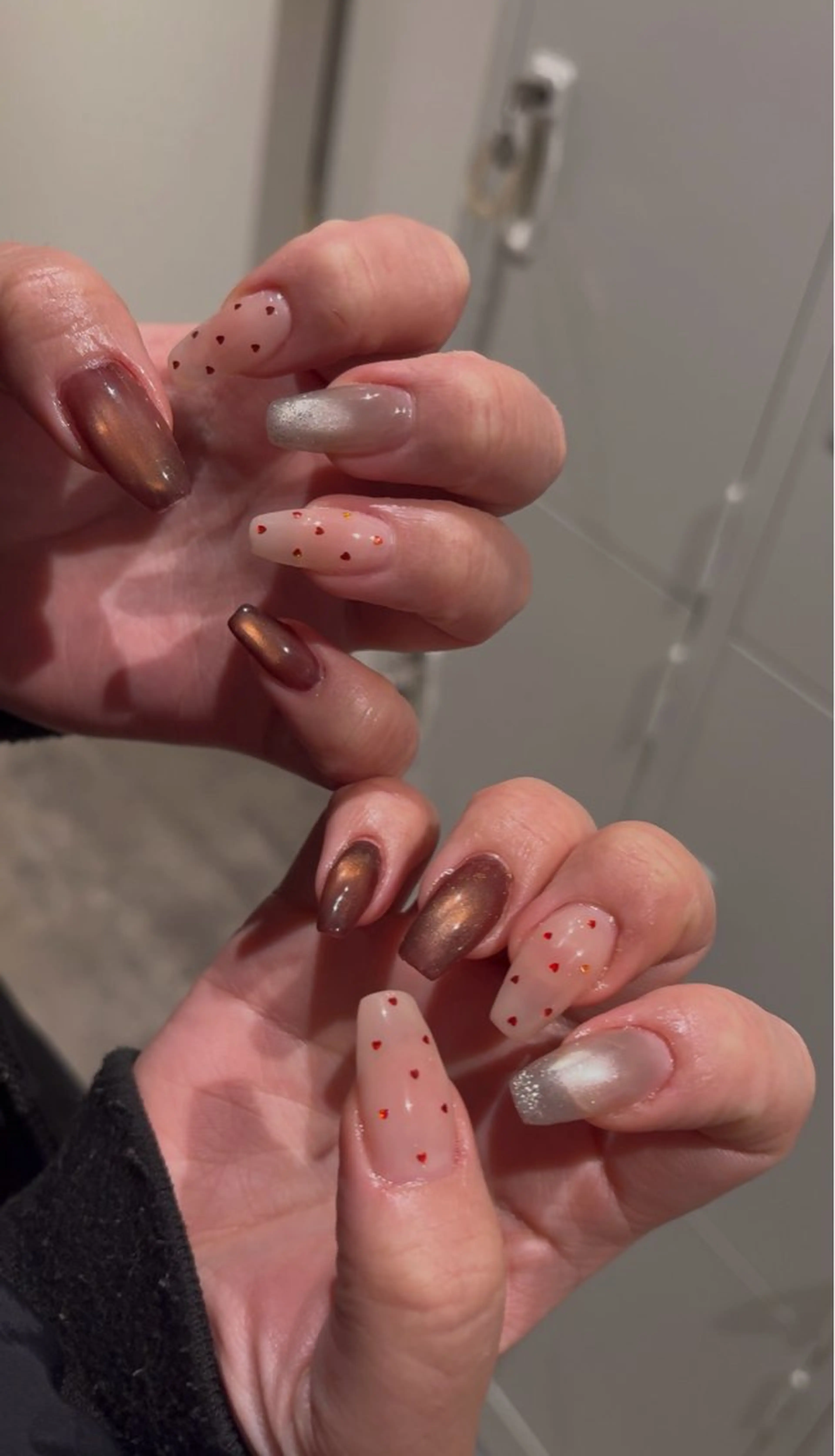 ネイル ハート モンタナ nailのネイルデザイン