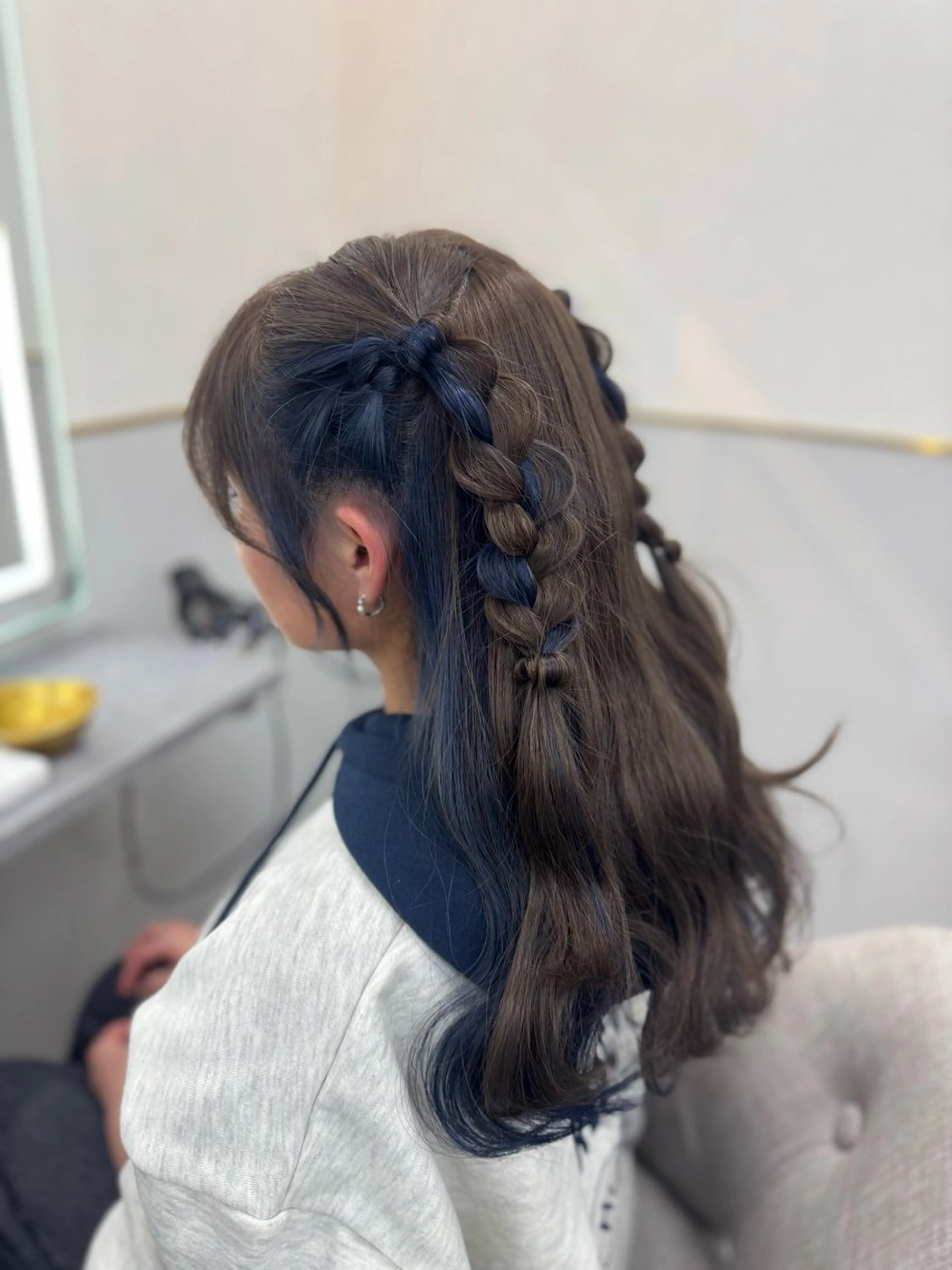 セミロング ヘアアレンジ Ciete Shioriのヘアスタイル