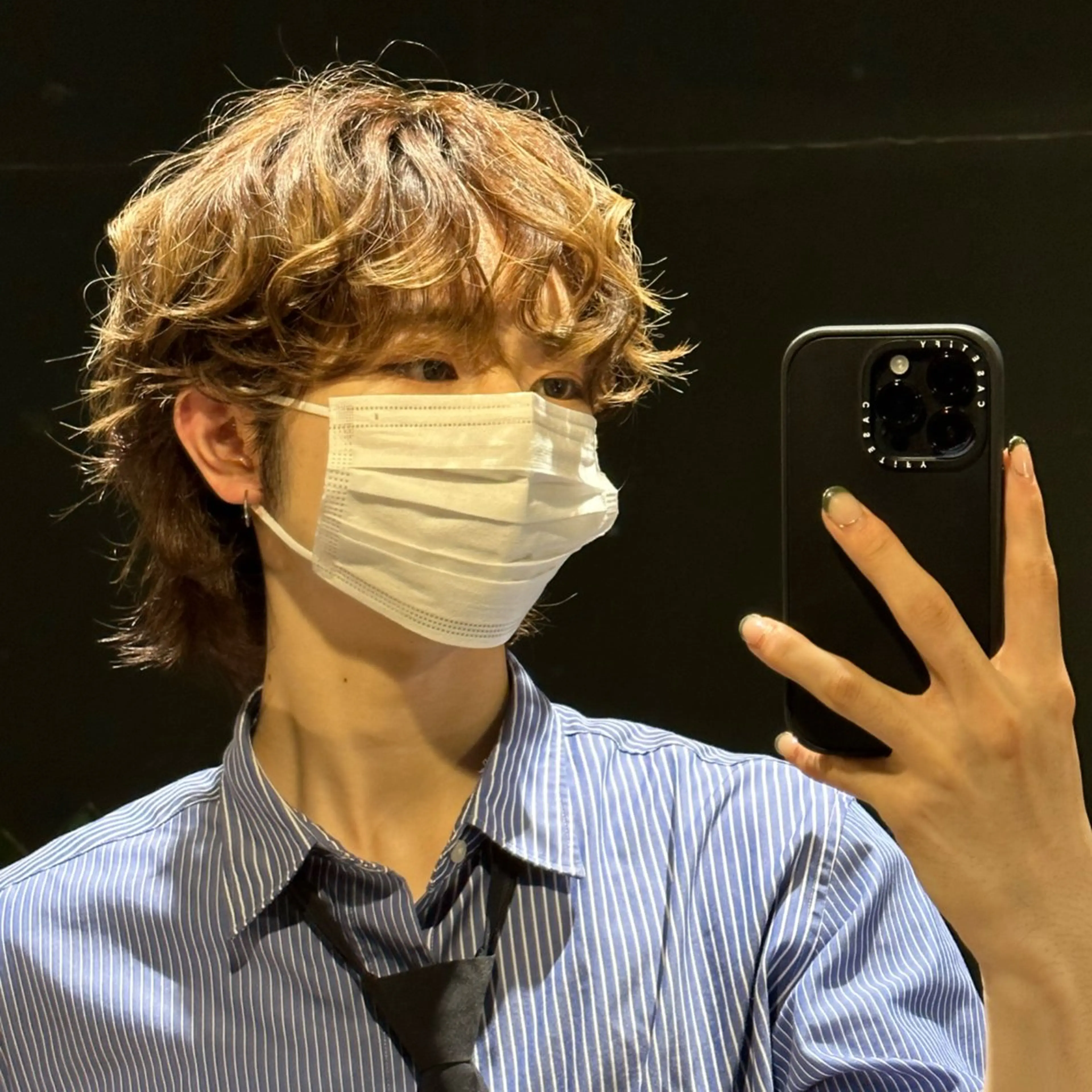 ヘアアレンジ メンズ 韓国ヘアADOR HARUKIのヘアスタイル