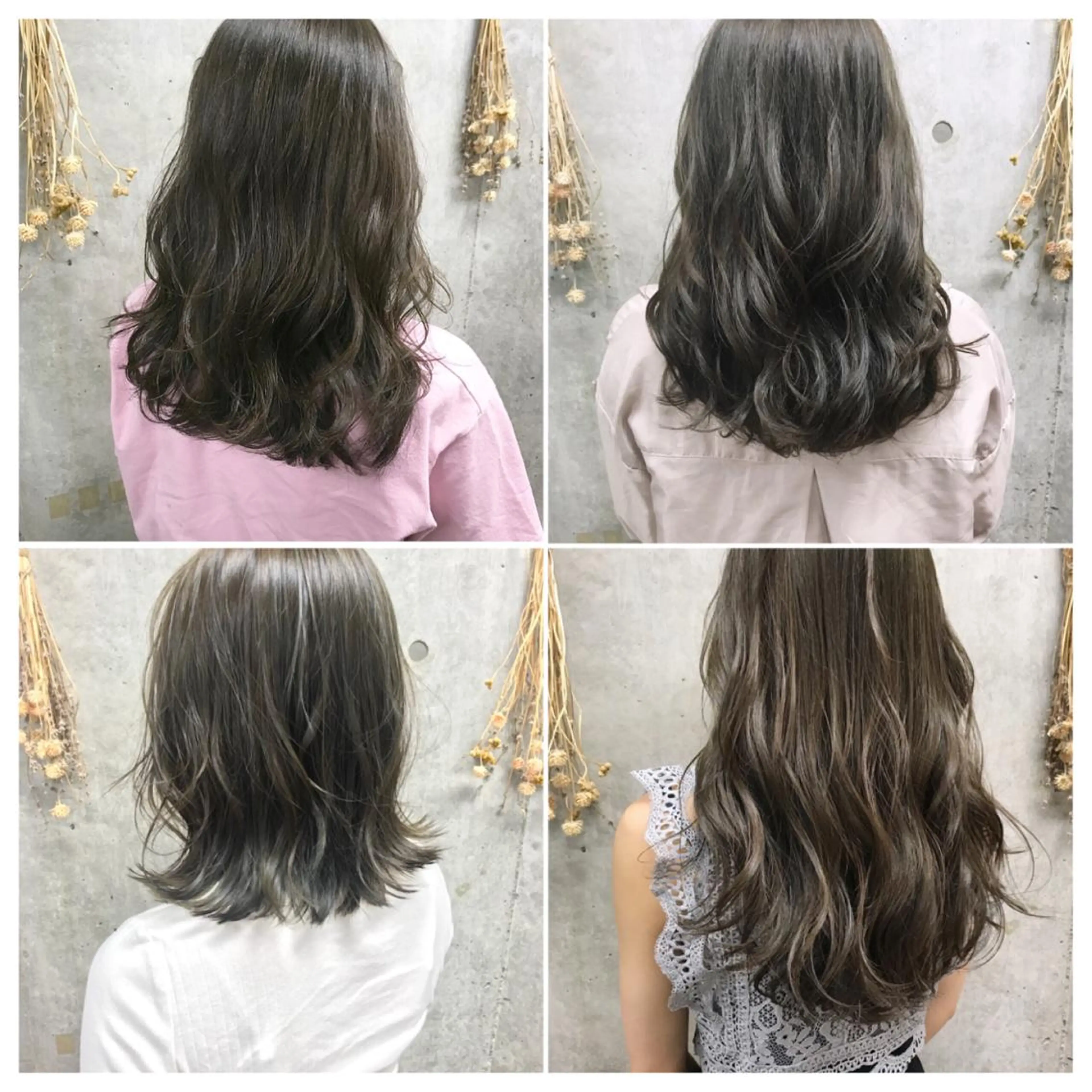 セミロング カラー ヘアアレンジ Satsuki ✂︎♡のヘアスタイル