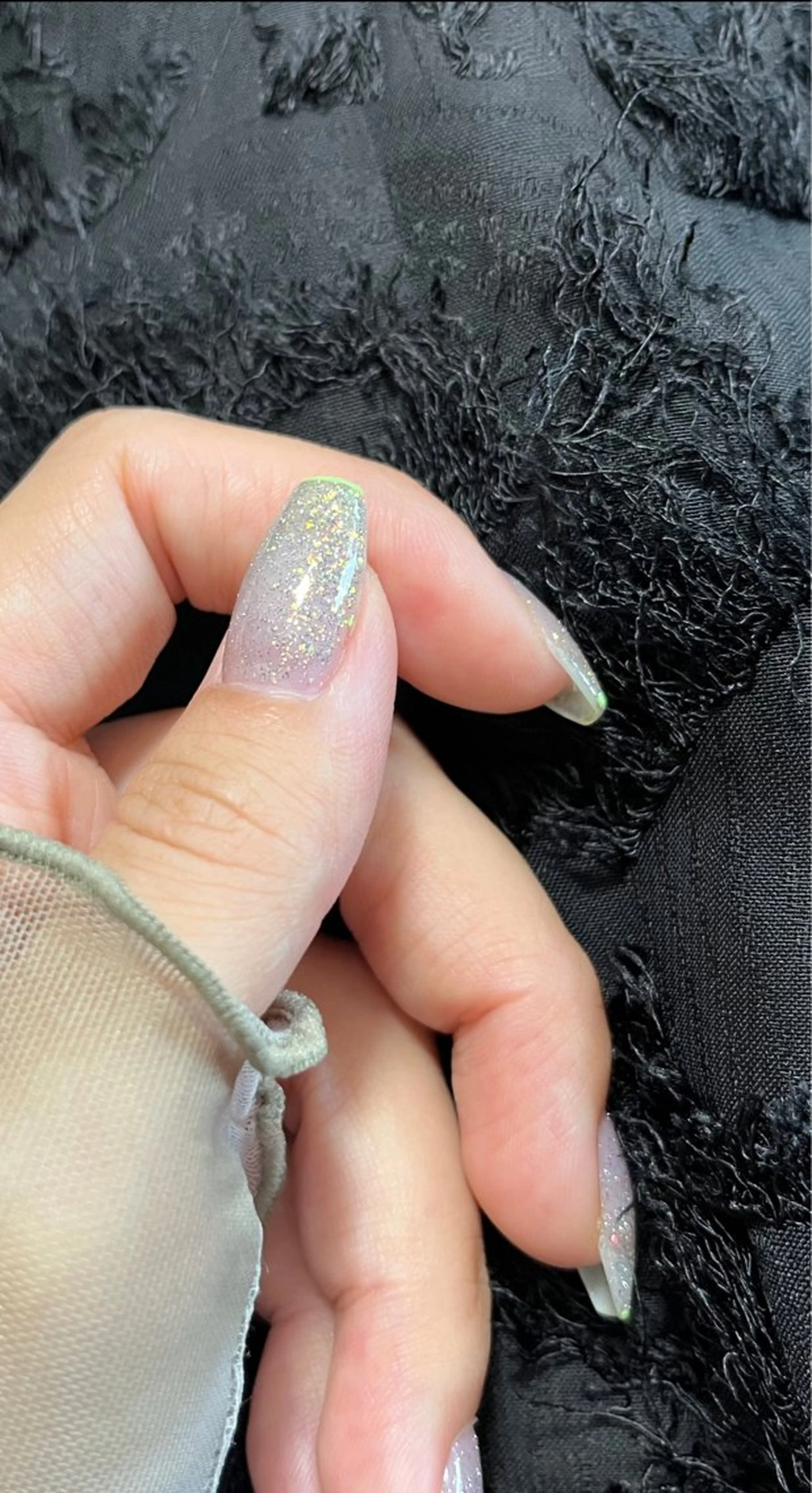 ネイル フラッシュネイル フレンチネイル 夏ネイル kupu所属・ネイルサロン kupuのネイルデザイン