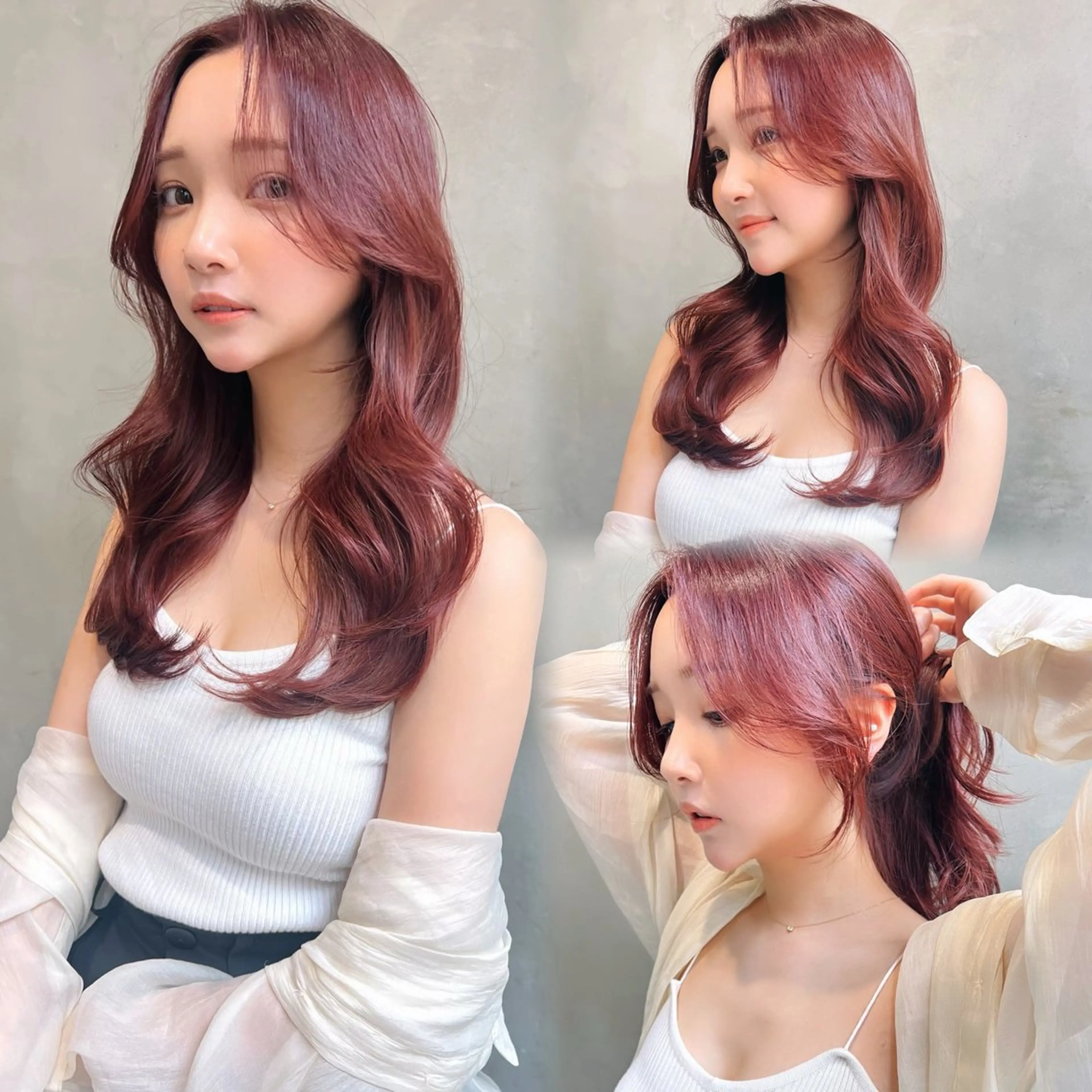 ロング カラー ⚜️ブリーチ× 透明感✨Hayatoのヘアスタイル