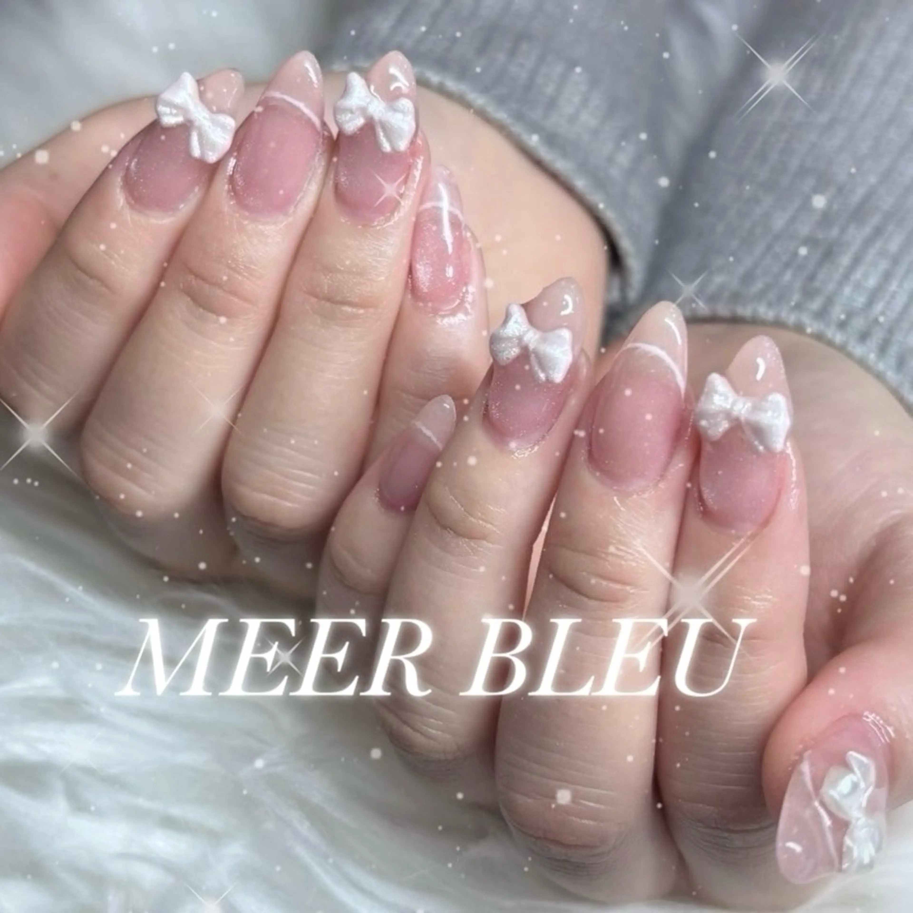 ネイル ハンドネイル MEER BLEUのネイルデザイン