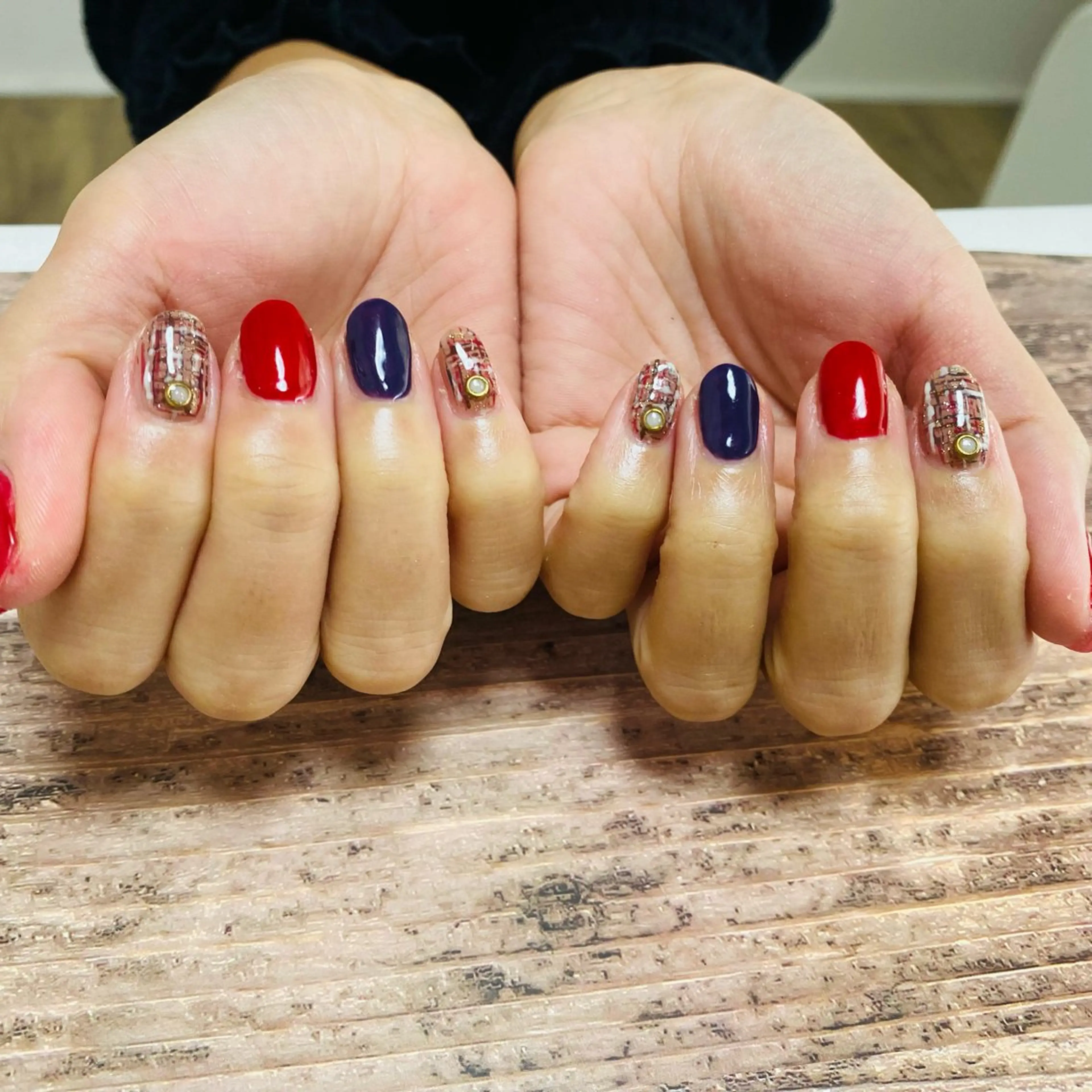 特定デザインネイルの写真