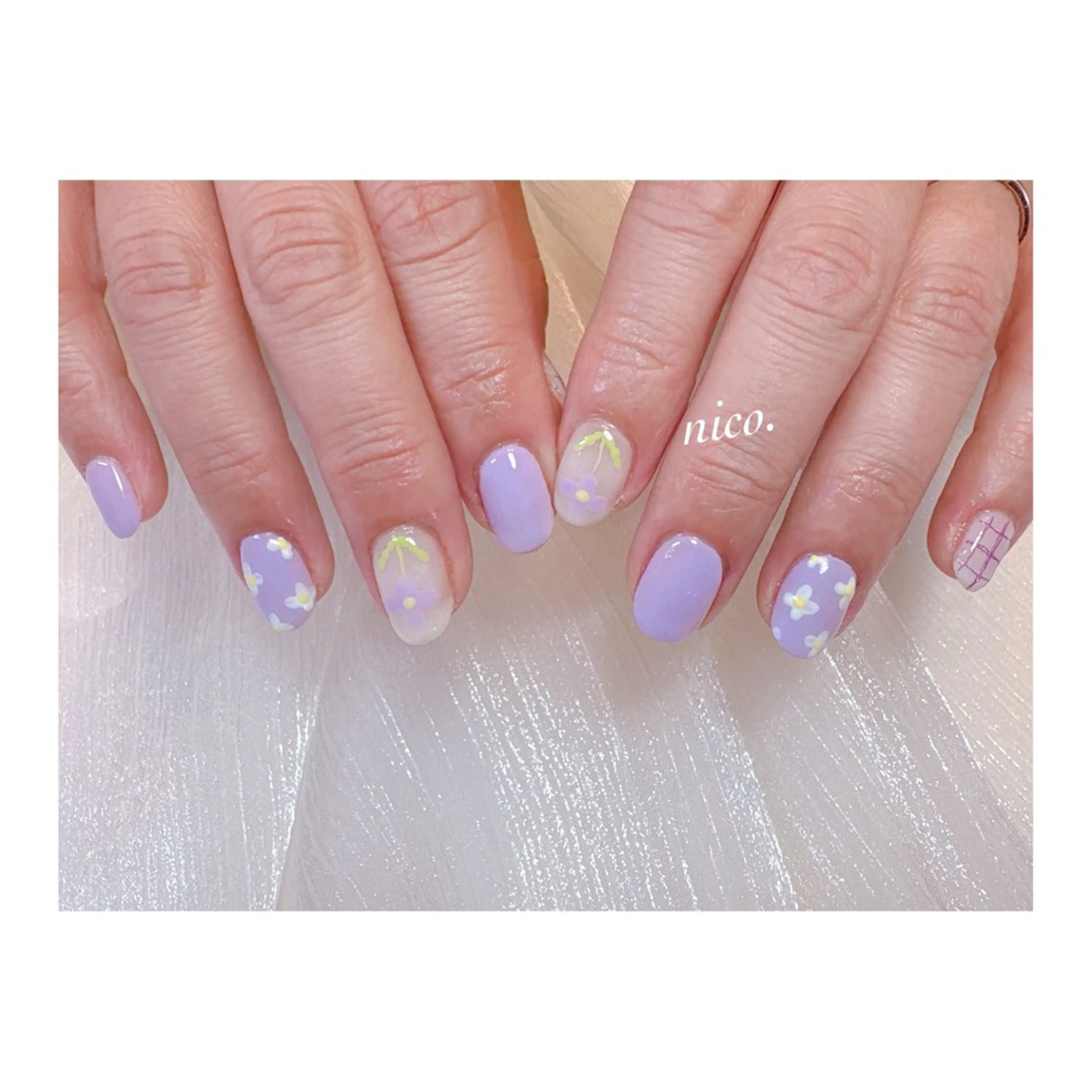 ネイル ハンドネイル フットネイル nailsalon nico.のネイルデザイン