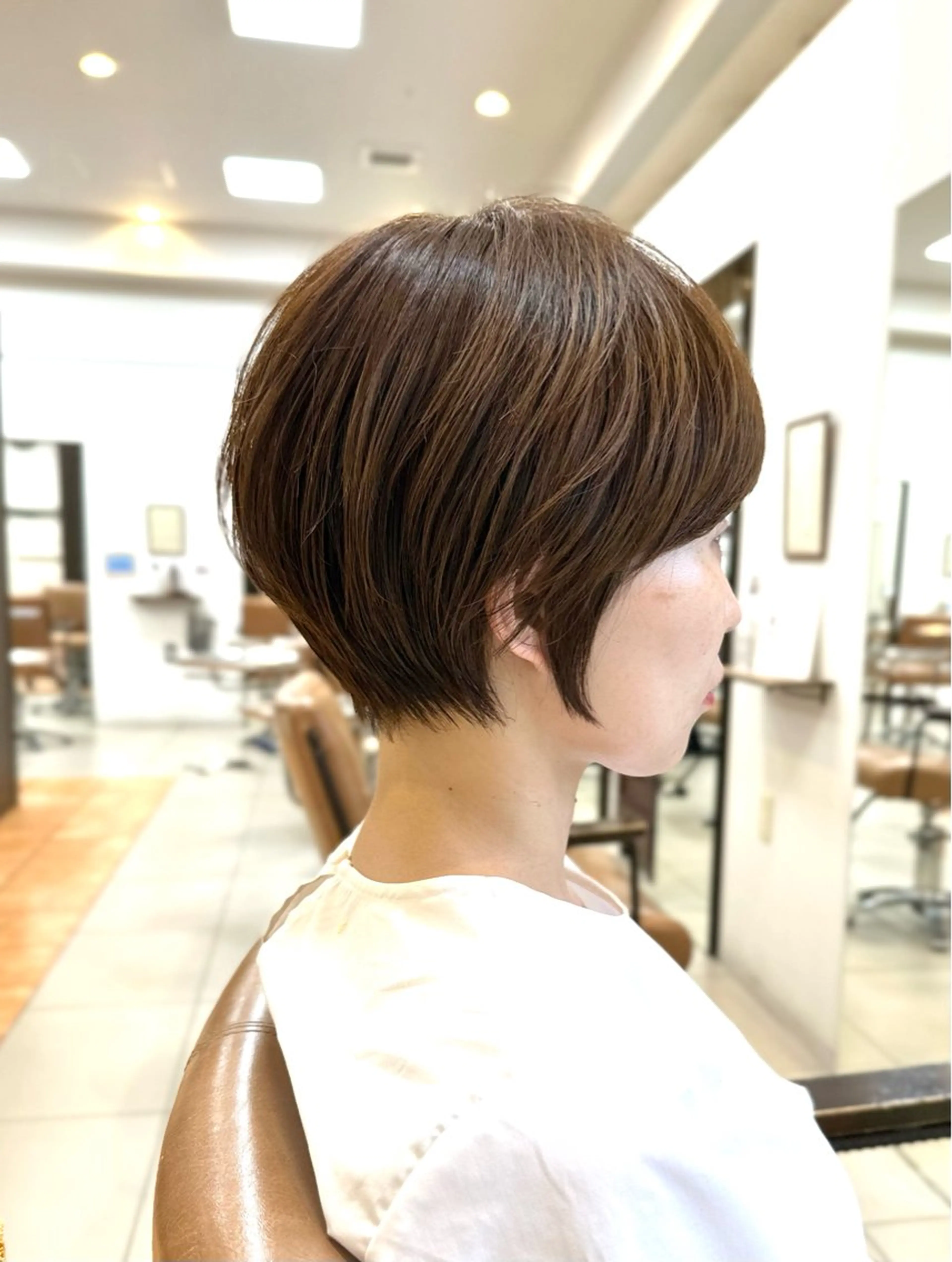 ショート カラー 藤田 祥平のヘアスタイル