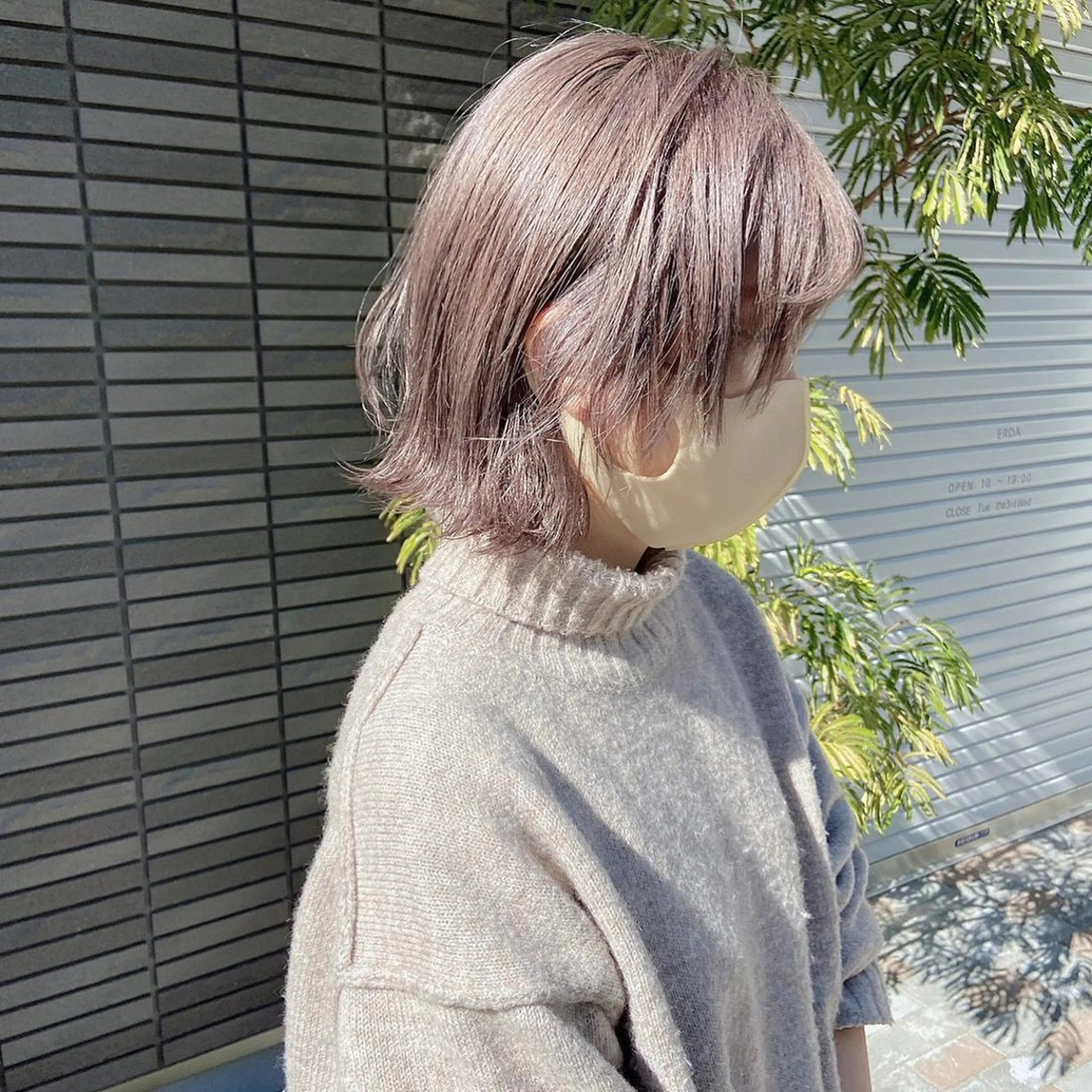 ミディアム ୨୧柔らかいカラー nozomi ୨୧のヘアスタイル