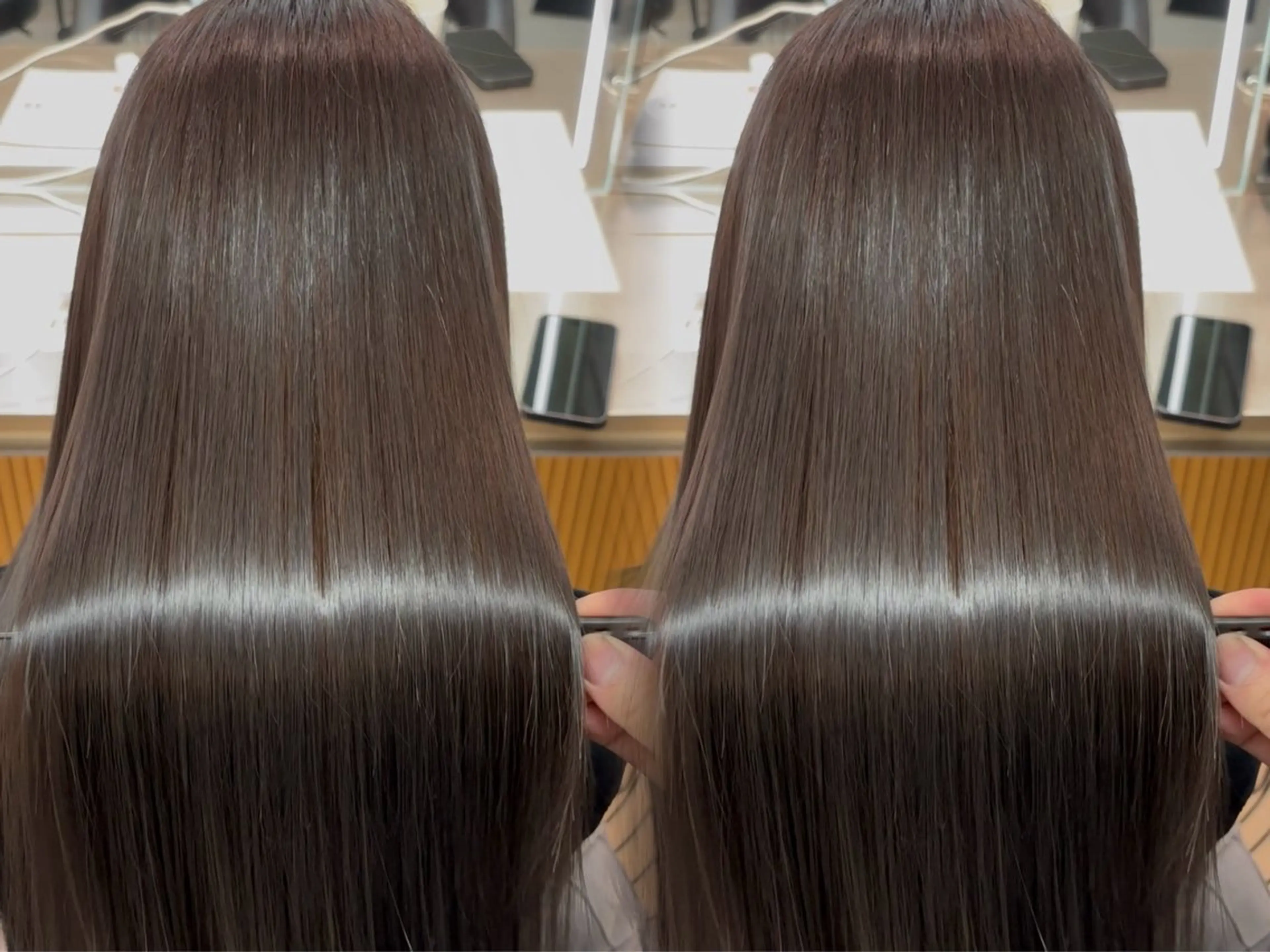 ロング カラー パーマ 髪質改善 レイヤーカット 縮毛矯正 カット ヘアカラー 縮毛矯正 トリートメント 【博多髪質改善】 吉村　清志のヘアスタイル