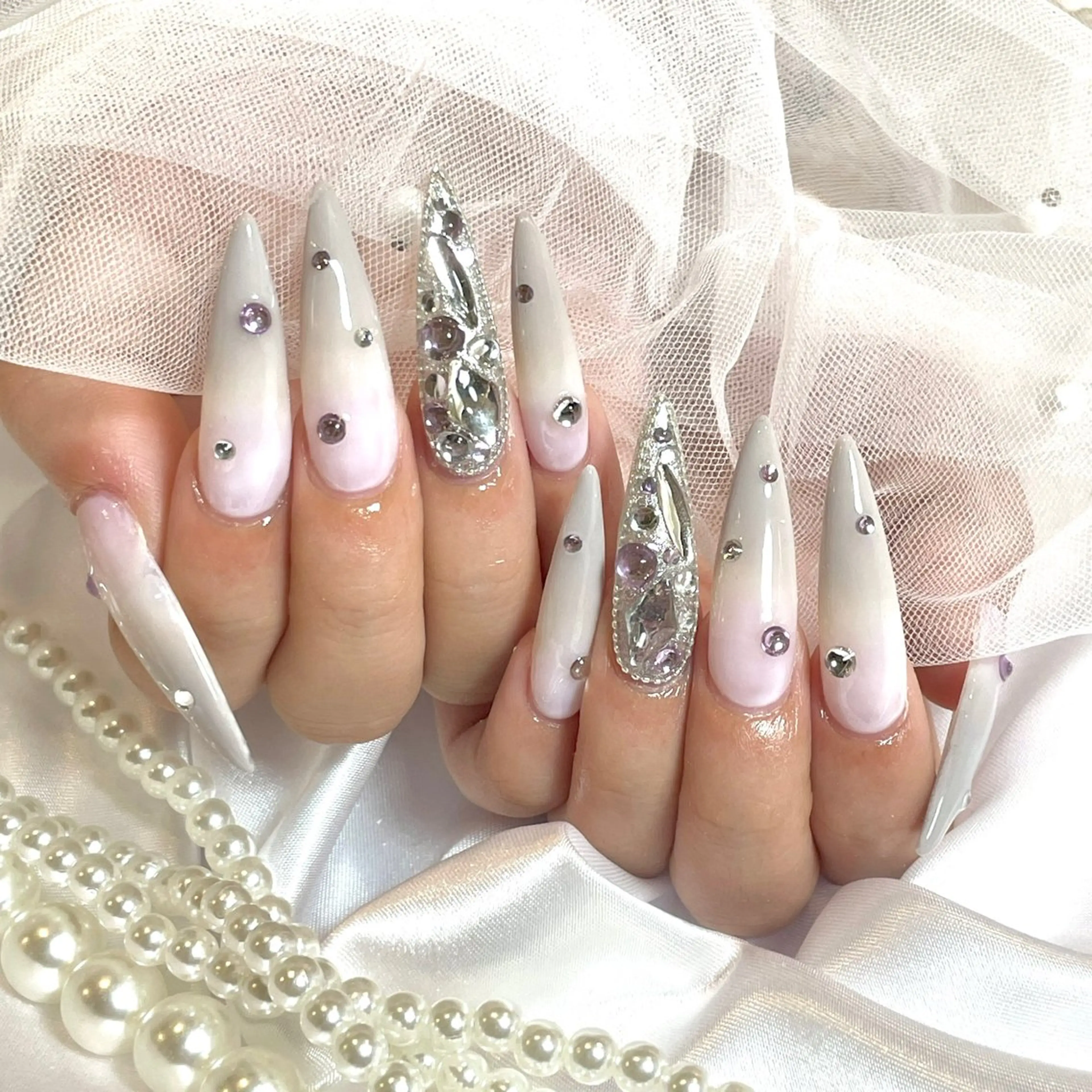 ネイル ハンドネイル nailsalon Moa【モア】所属・yurika 🌷.*･ﾟのネイルデザイン