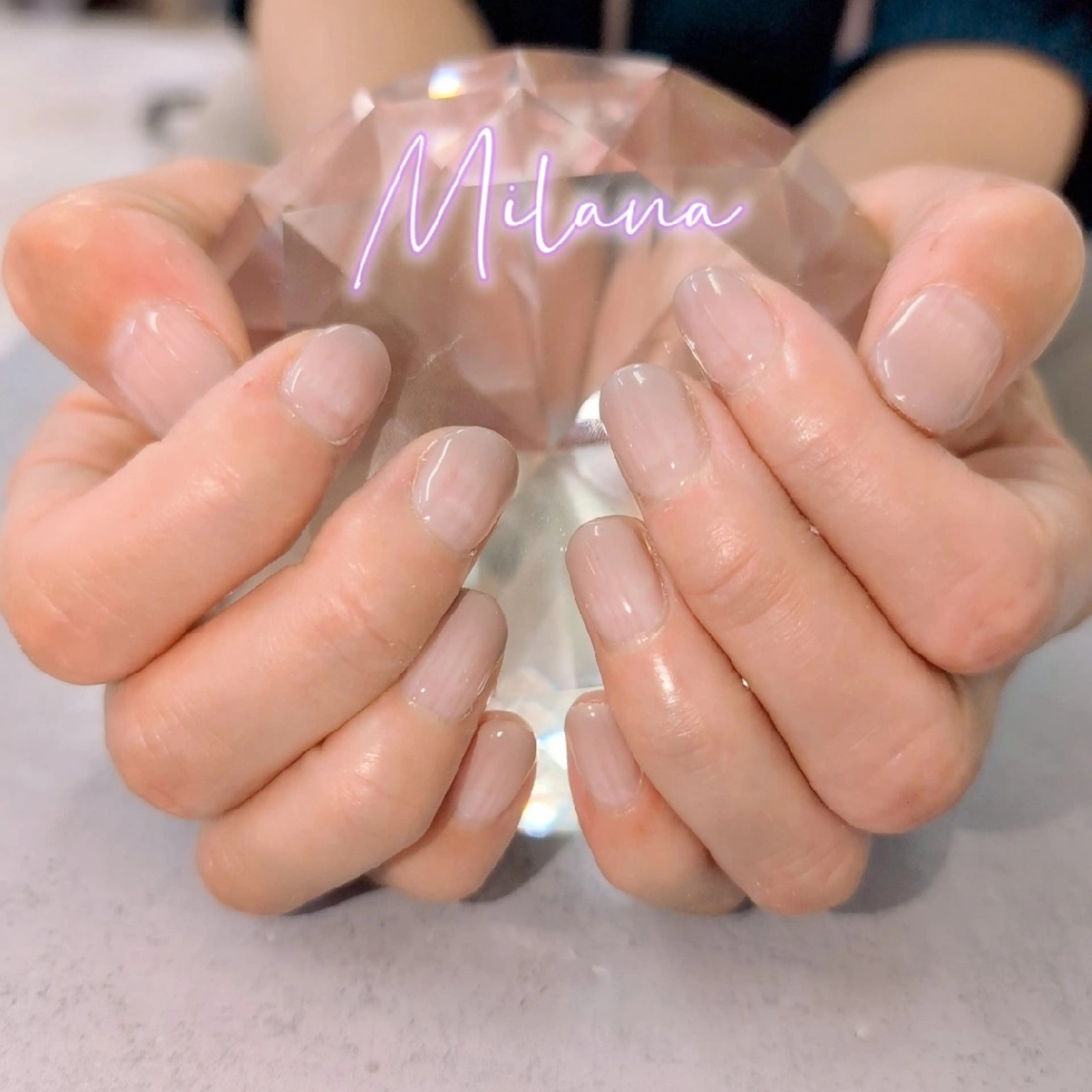 ネイル グラデーション ハンドネイル Milana 川瀬のネイルデザイン