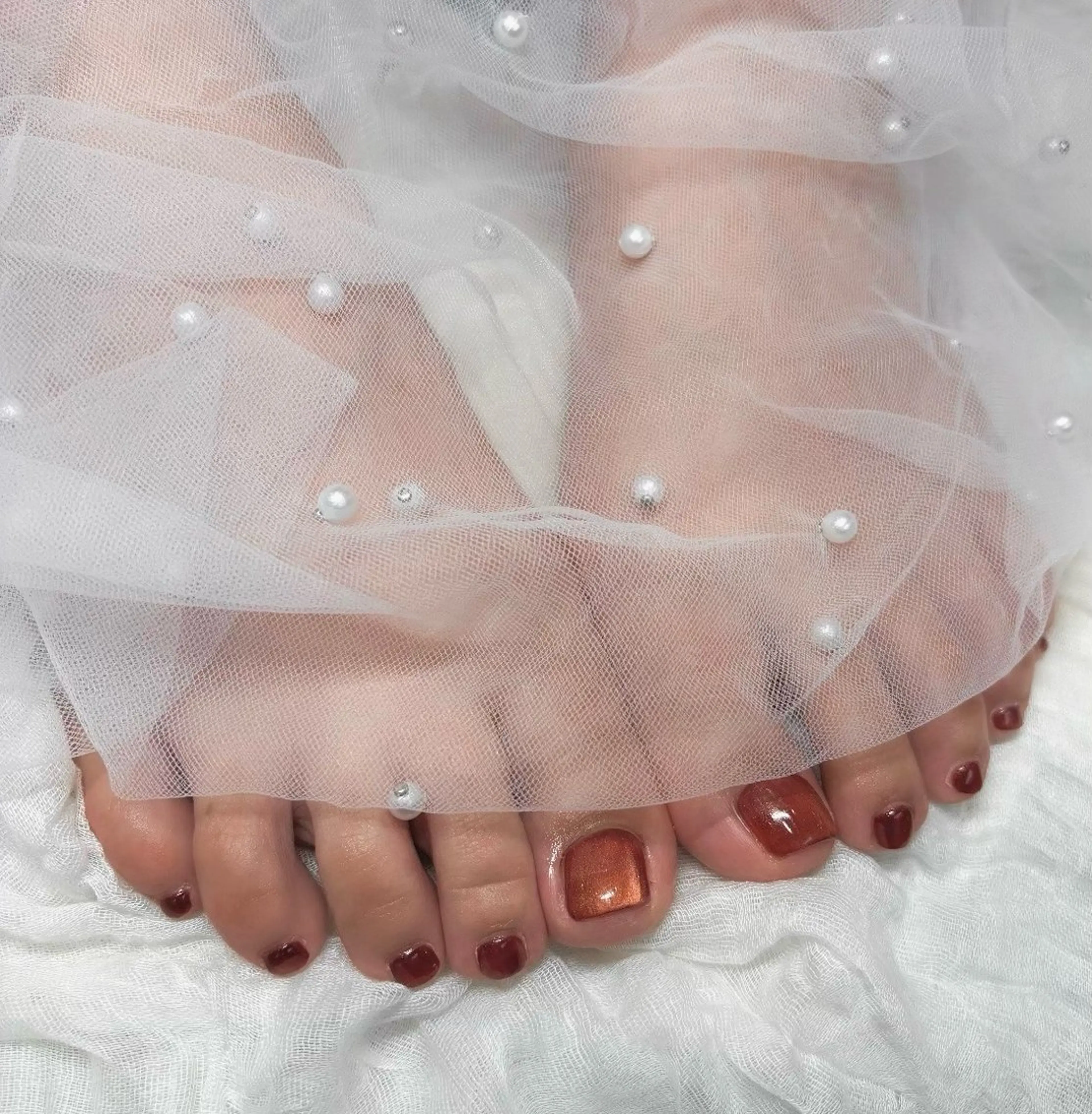 オフありフットお持ち込みデザイン🎼の写真