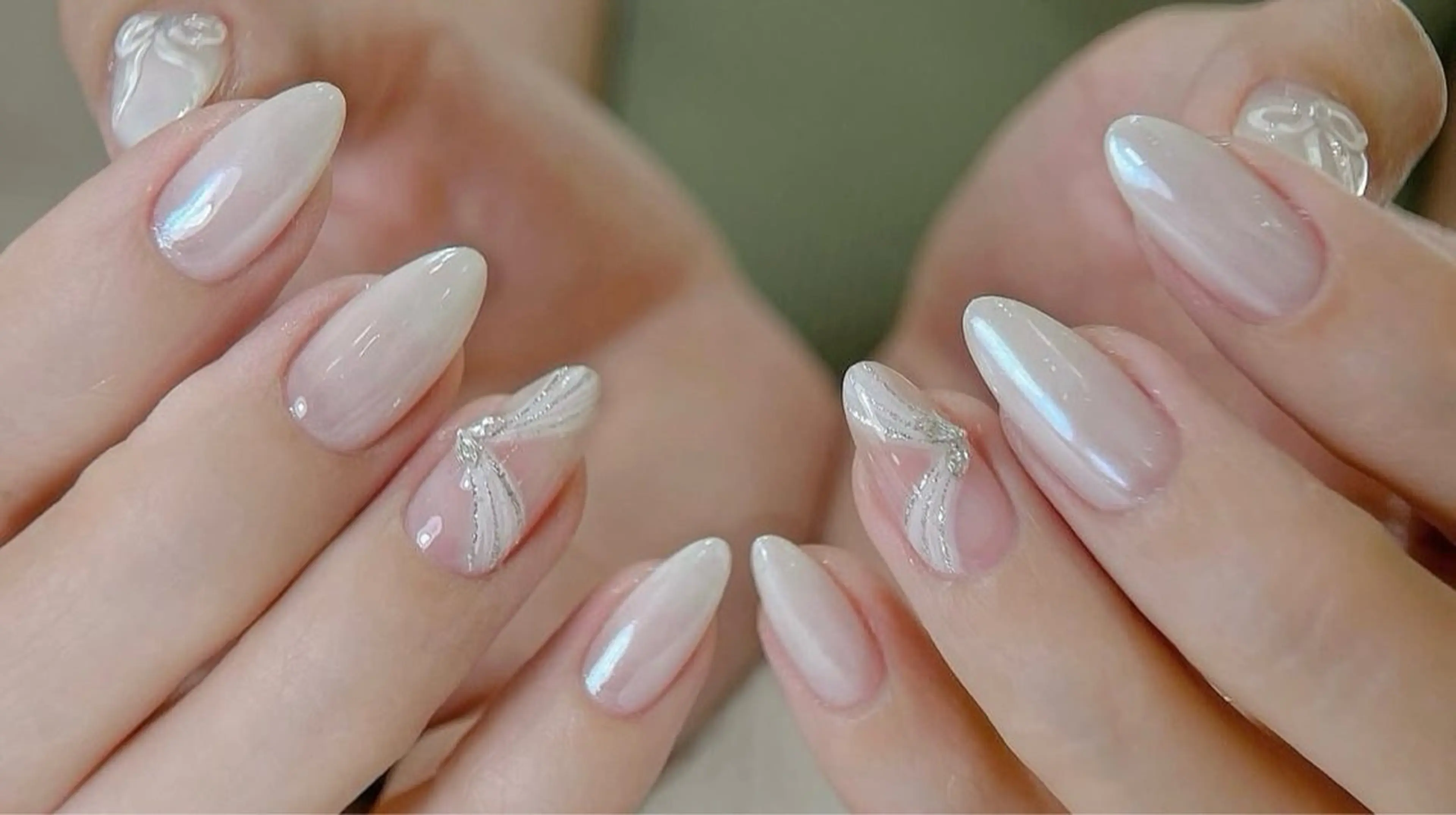 ネイル 韓国ネイル 持ち込み ニュアンスネイル ネイルチップ ハンドネイル TABI ANA.CHUOのネイルデザイン