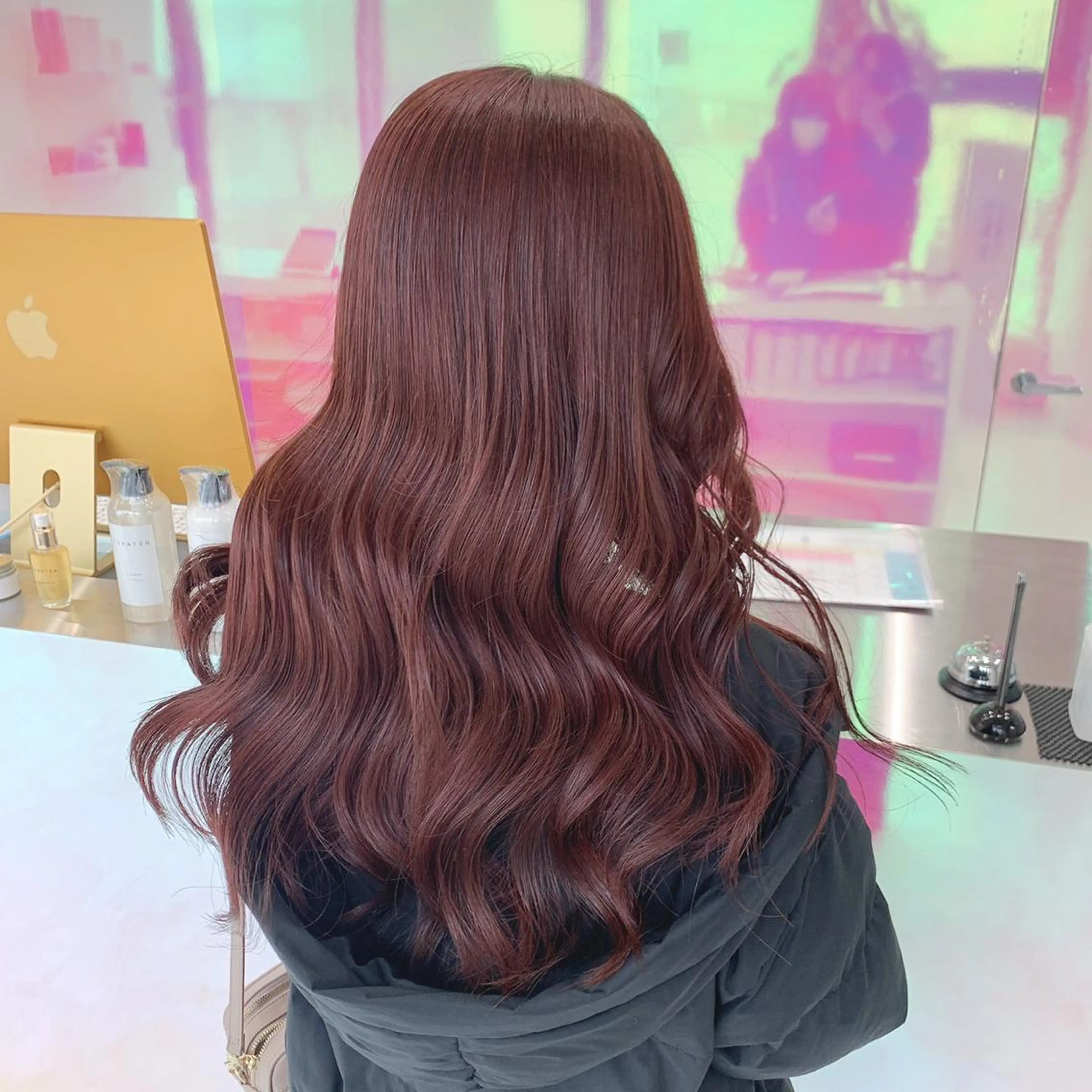 ロング カラー ヘアカラー トリートメント ヘアセット カラー指名NO.1 🌈Neneのヘアスタイル