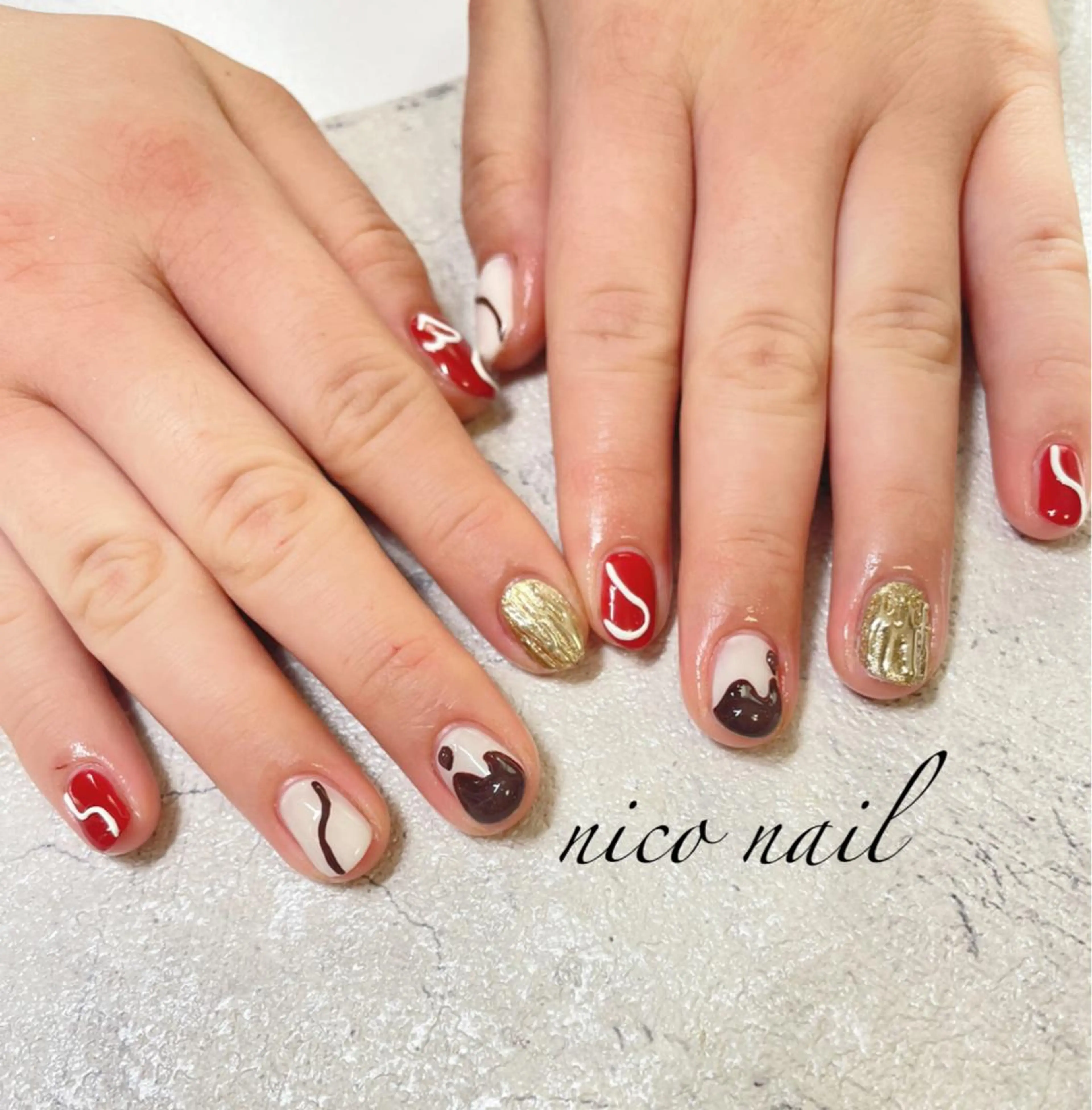 ネイル 香芝市ネイルサロン nico nailのネイルデザイン
