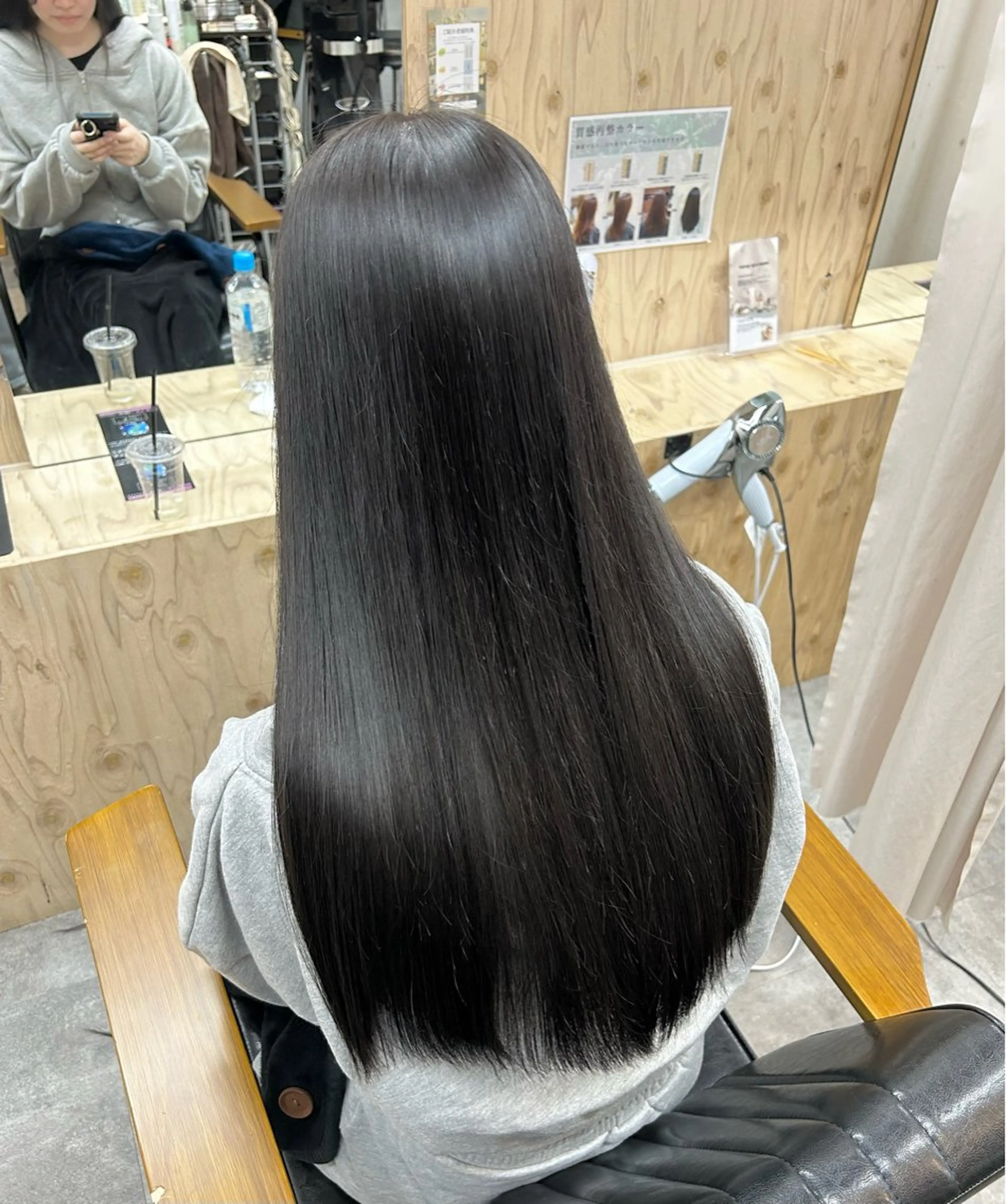 ロング 縮毛矯正/髪質改善 /nuup岩田のヘアスタイル