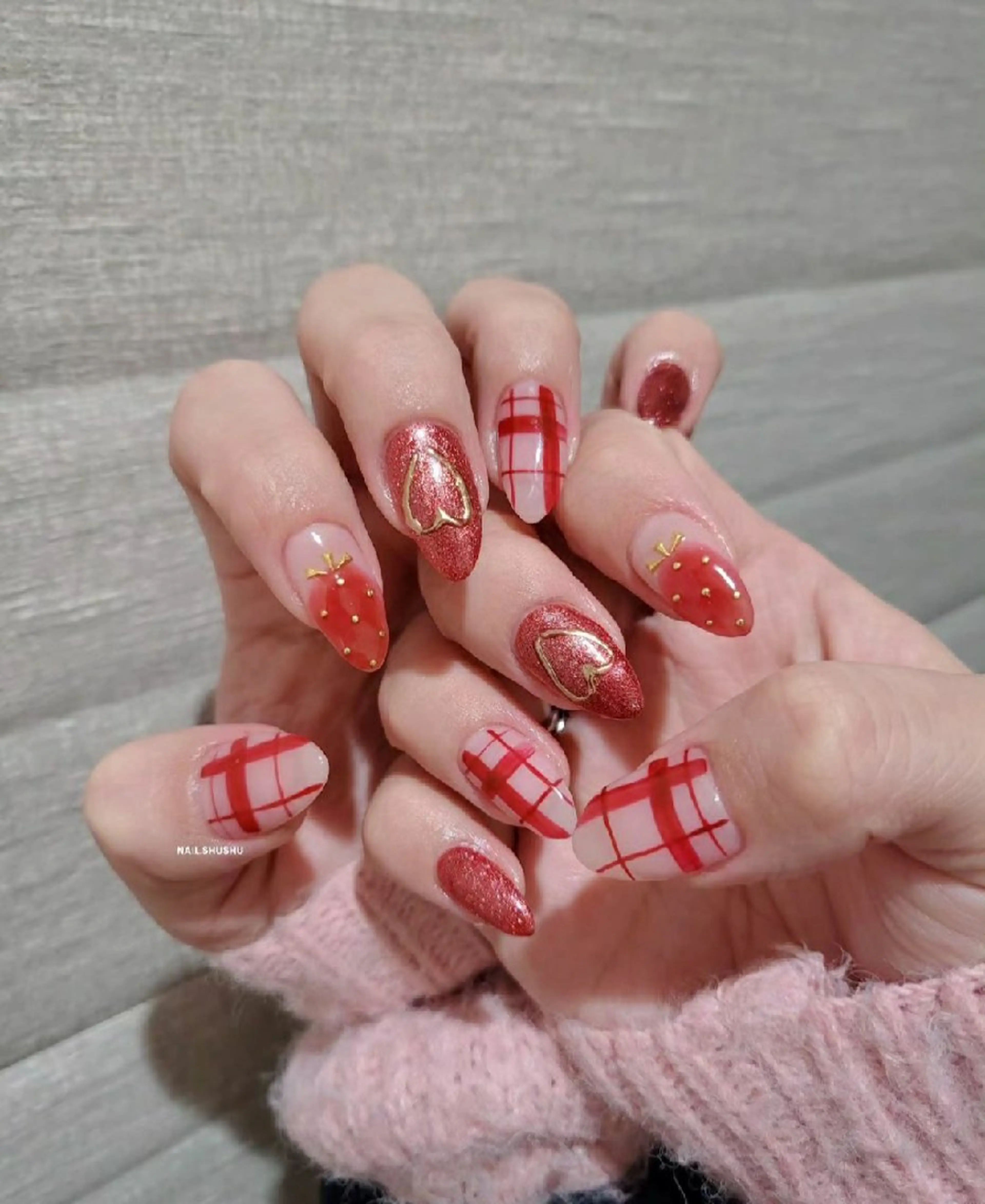 ネイル 持ち込み ニュアンスネイル ワンカラーネイル シンプルネイル 冬ネイル ハンドネイル 3dパーツ/流行り 👧shushu❤️のネイルデザイン