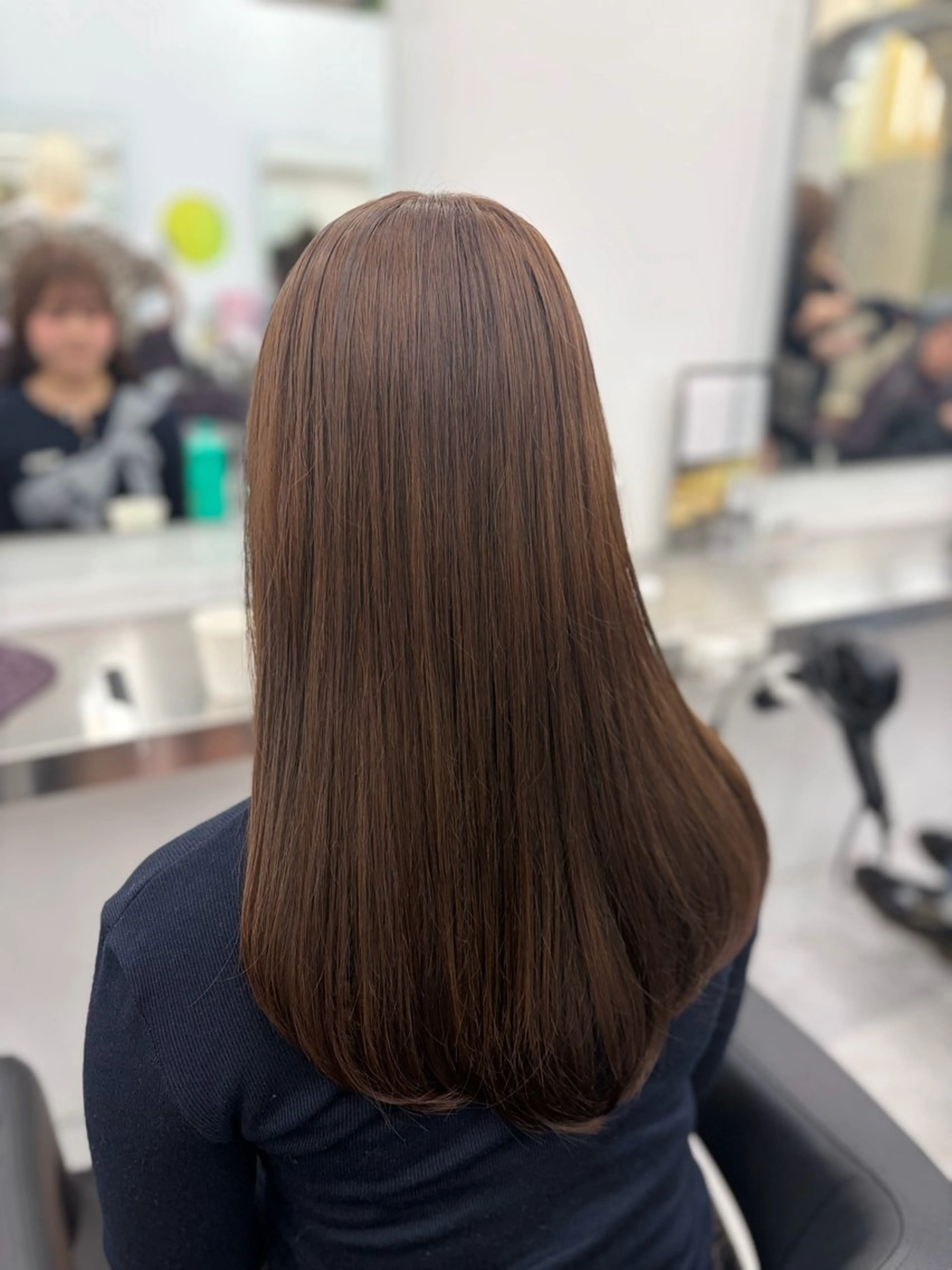 ロング ヘアカラー ヘアセット 艶髪ハイトーンカラー 渋谷🎀ririkaのヘアスタイル