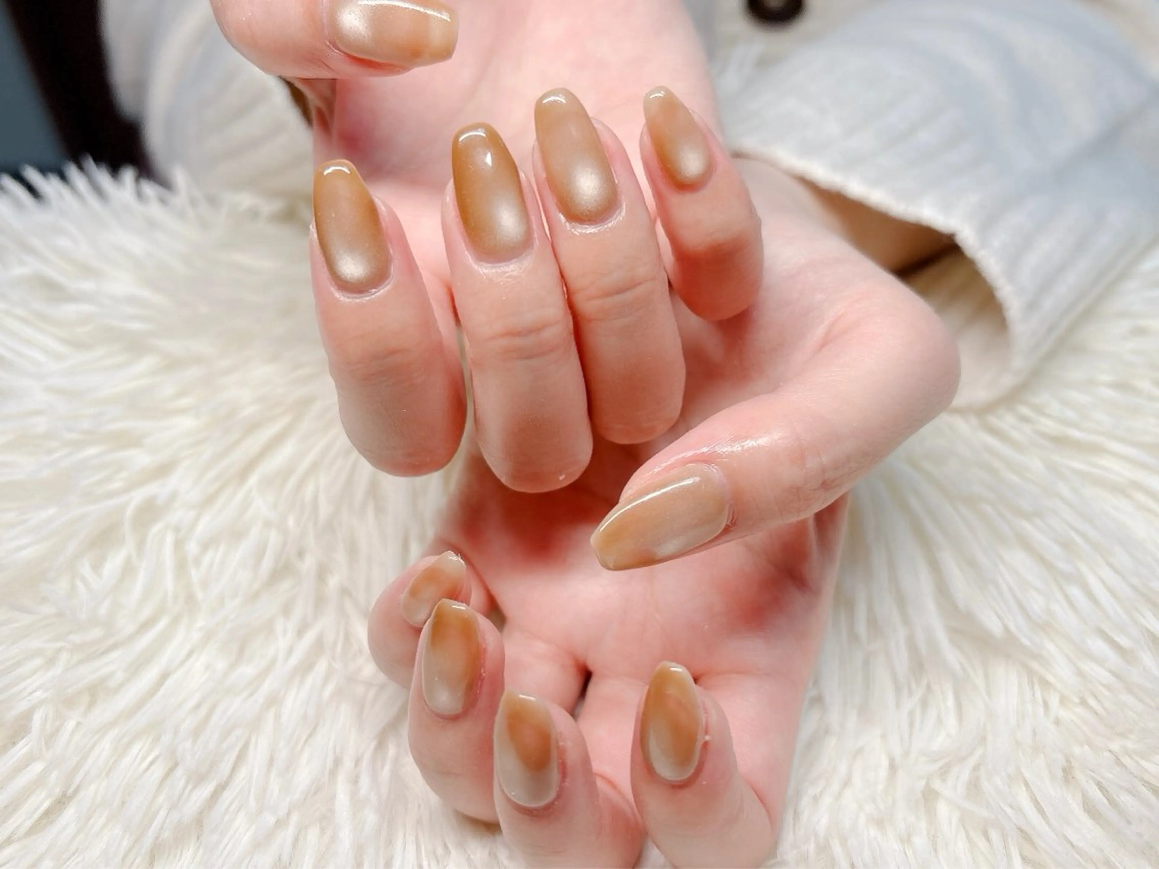 ネイル ハンドネイル パッチリオメメ Lianaのネイルデザイン