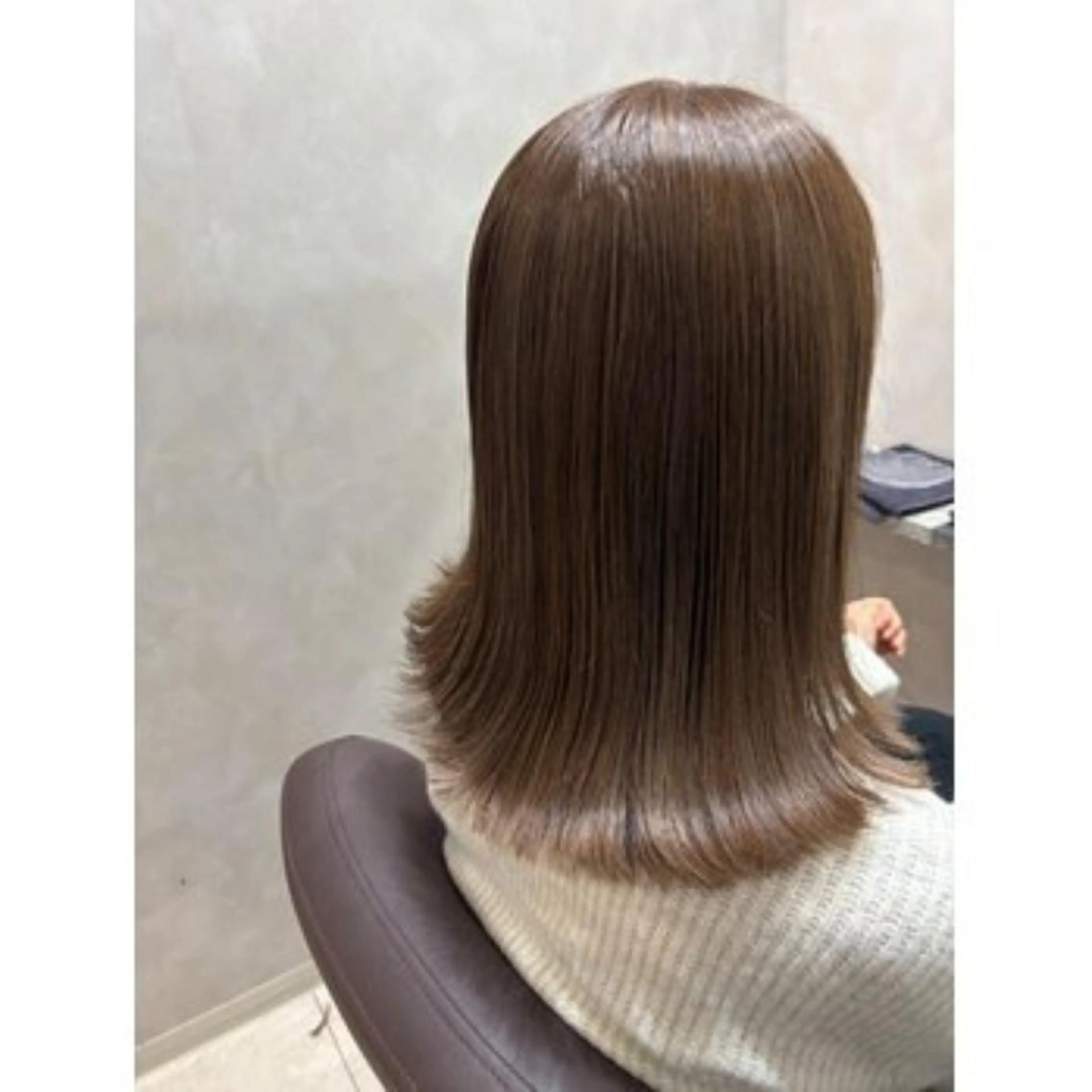 ミディアム カラー ヘアアレンジ ベージュカラー ブリーチ ブラウンカラー ケアブリーチ 透明感カラー カット ヘアカラー トリートメント 🌜ROW町田 🌛 公式のヘアスタイル