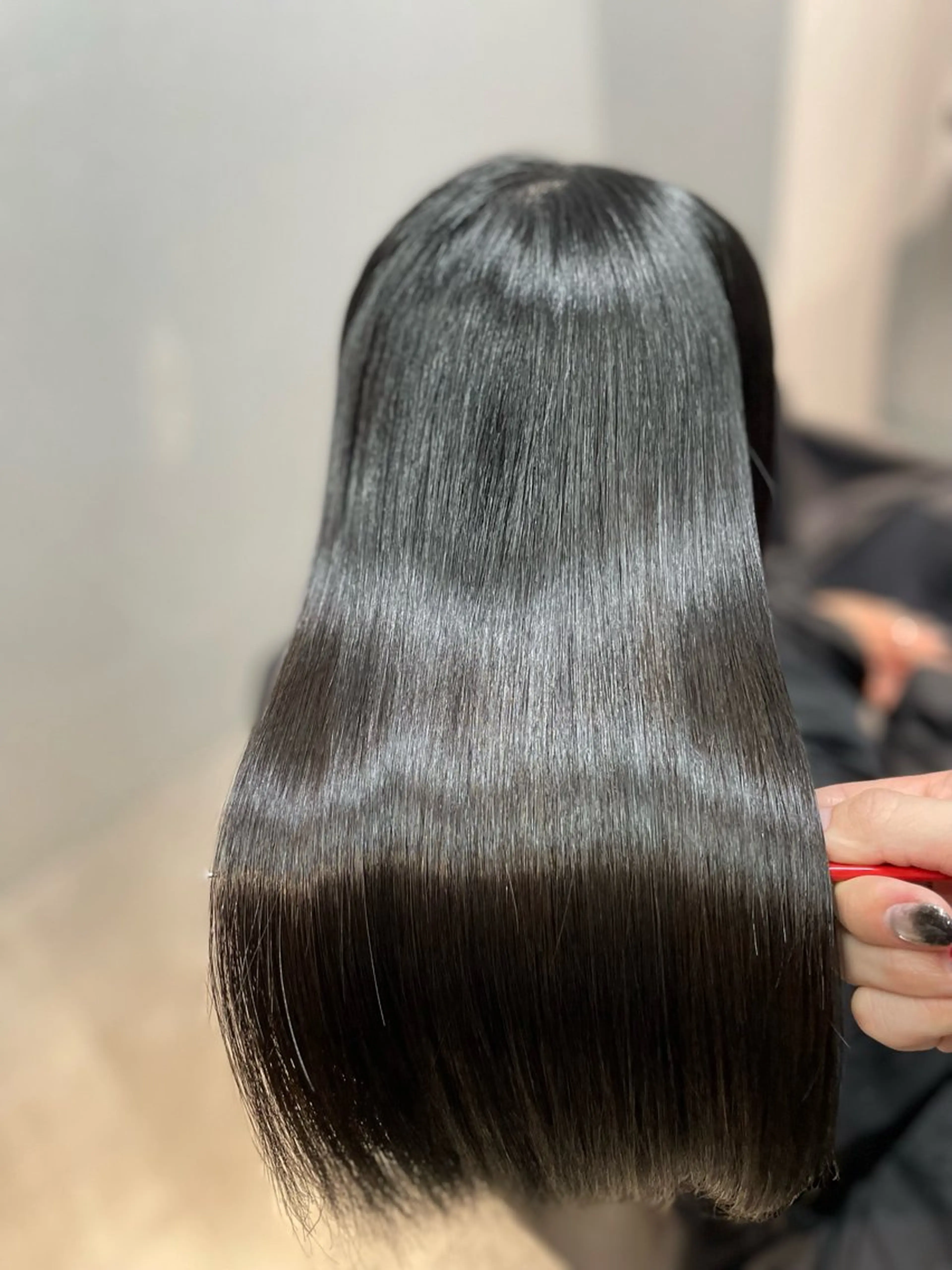 セミロング カラー ヘアカラー トリートメント 山田彼門❄️美髪矯正 /ハーツエキスパートのヘアスタイル