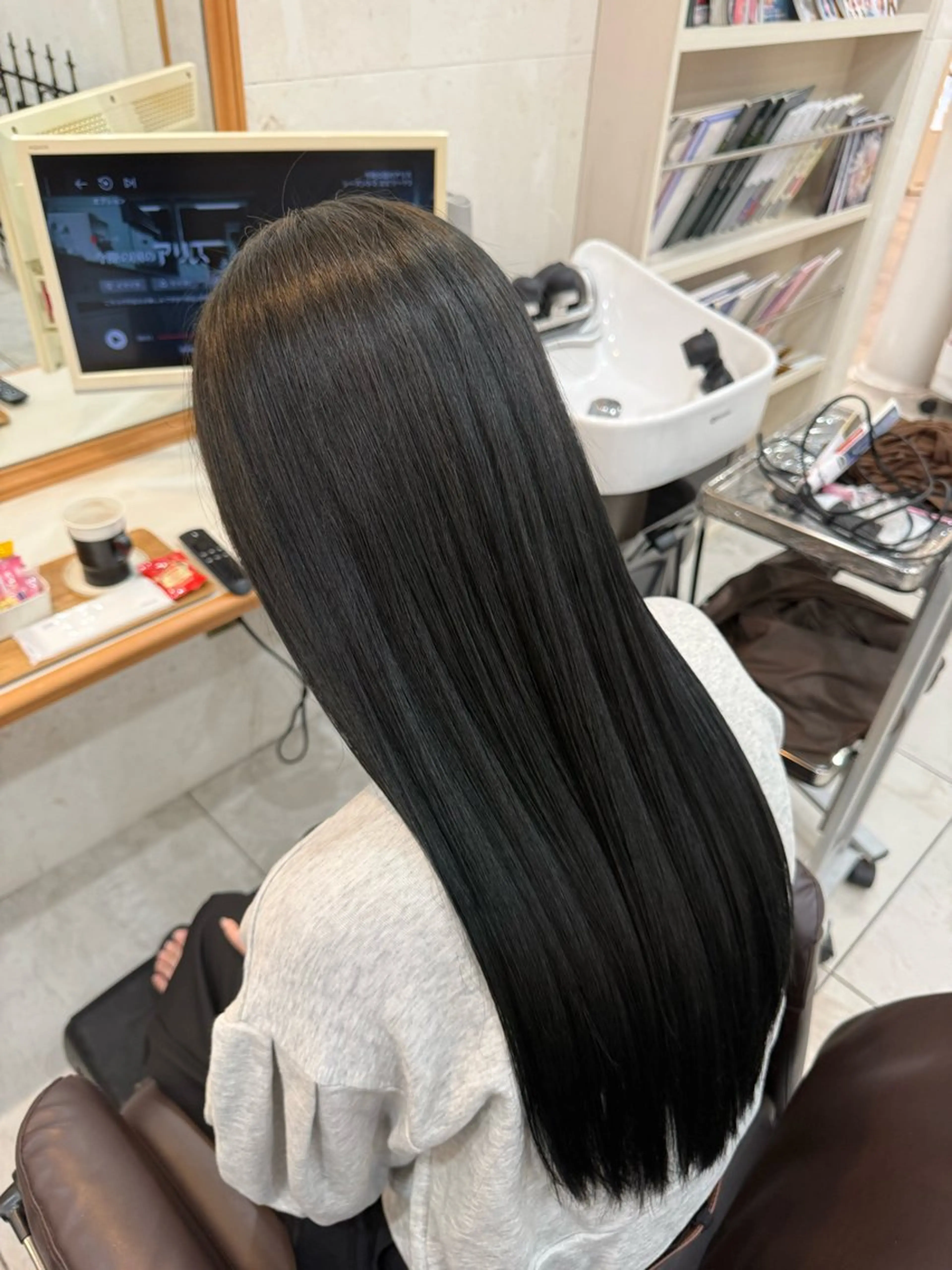 ロング カラー ヘアカラー トリートメント 🌷 せいな🌷のヘアスタイル