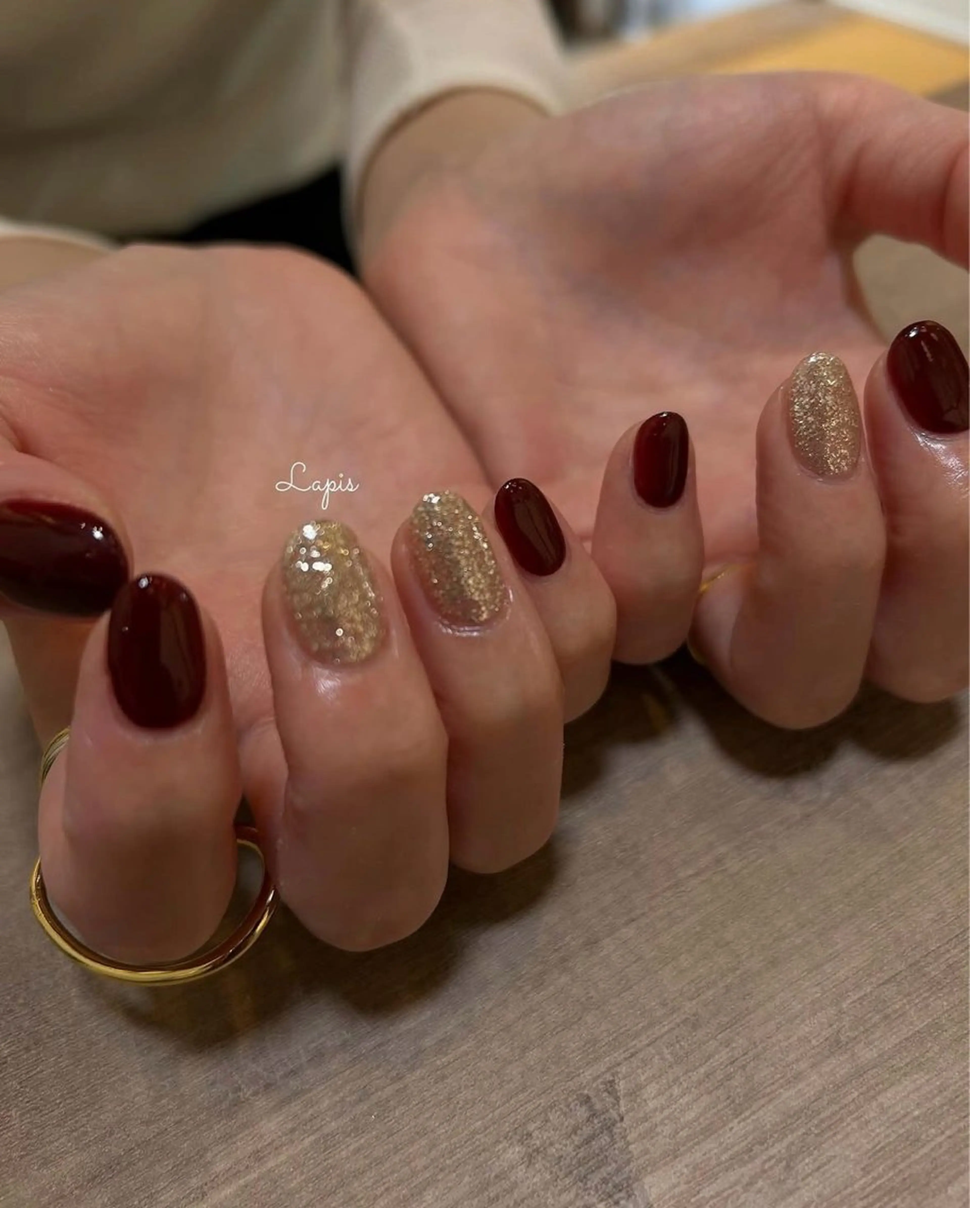 ネイル ハンドネイル Lapis *のネイルデザイン