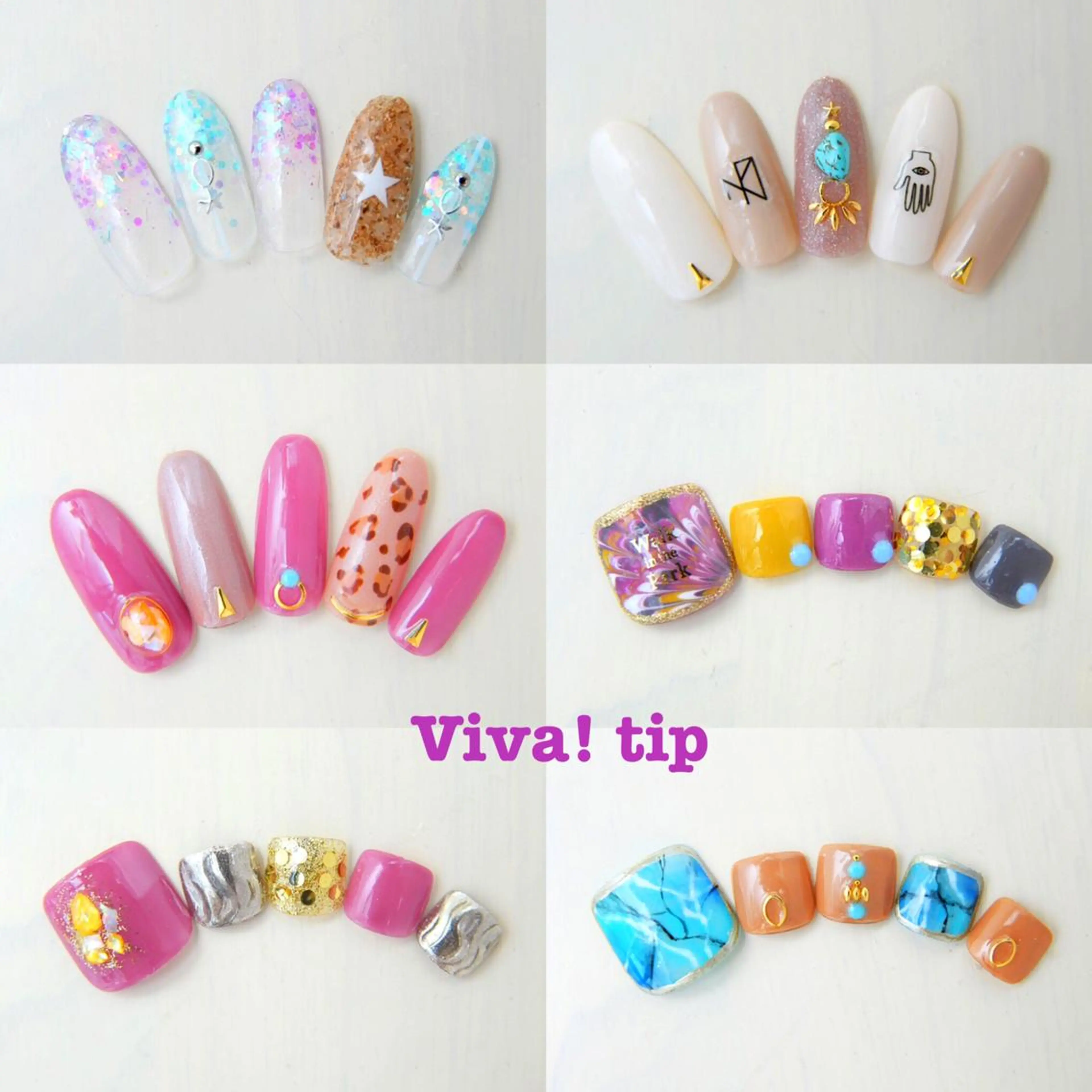 ネイル Viva!tip ビバティップネイルのネイルデザイン