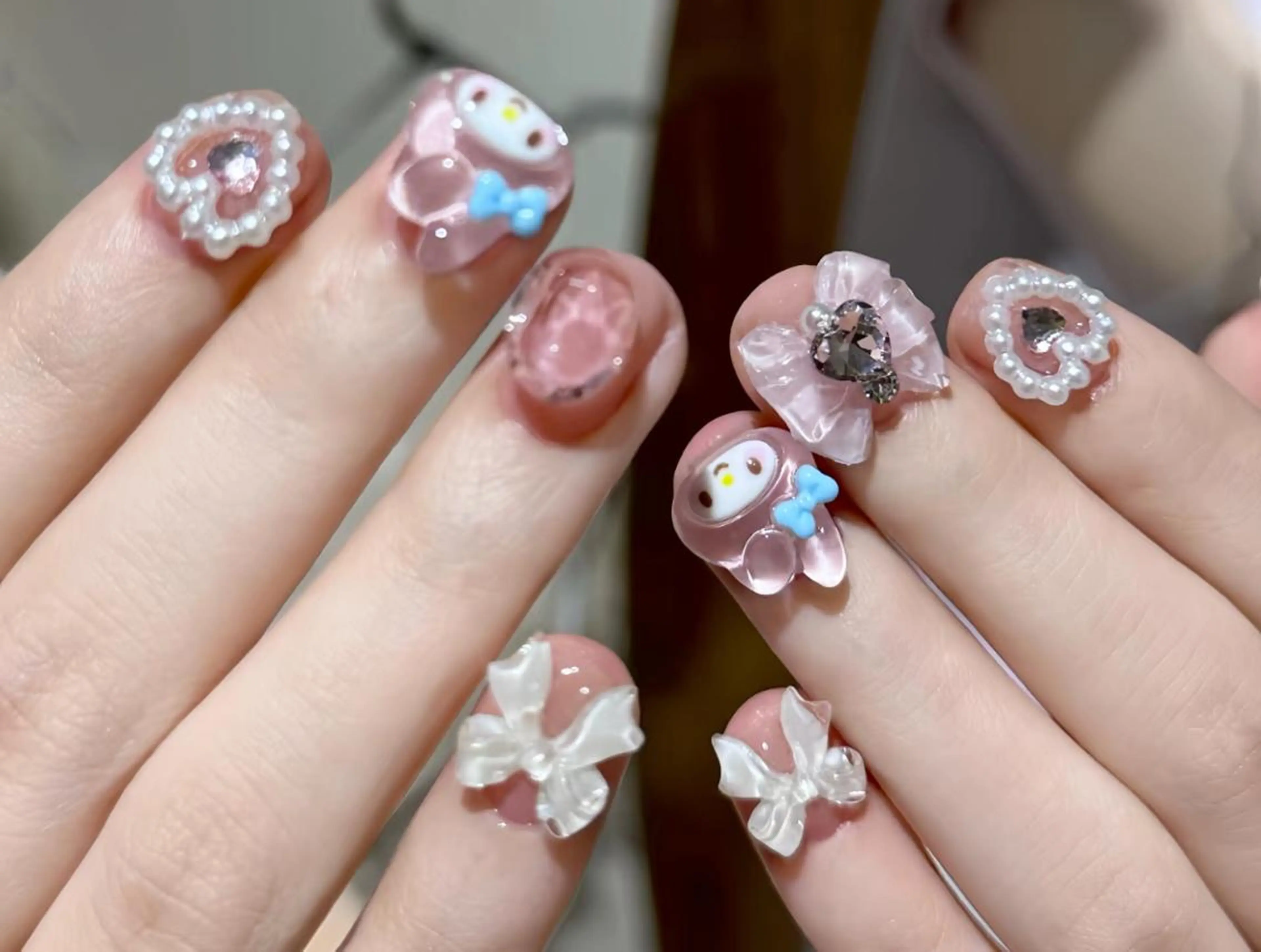 ネイル ハンドネイル ハンドケア 🍑 momo_nailのネイルデザイン