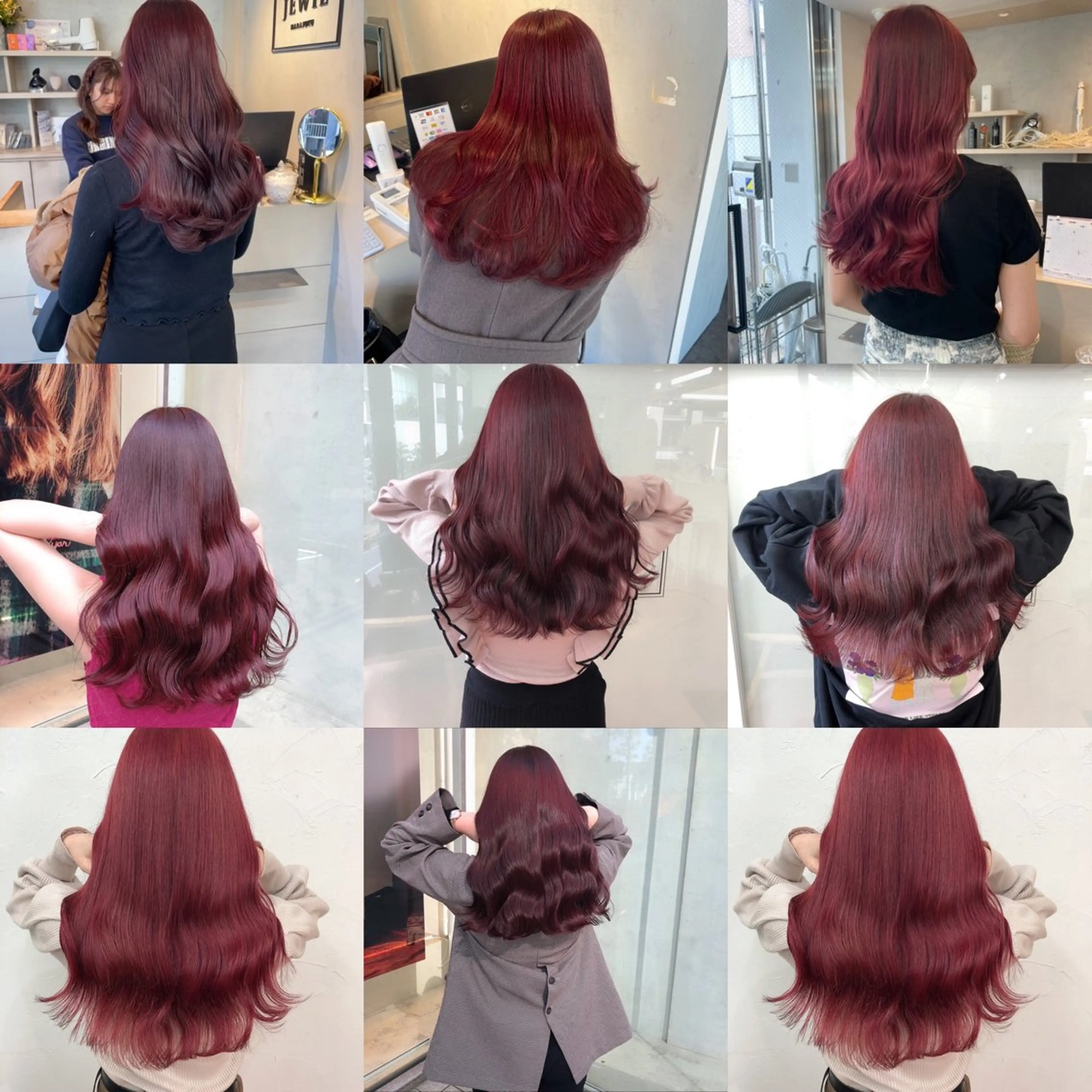 ロング 渡辺 杏斗龍のヘアスタイル