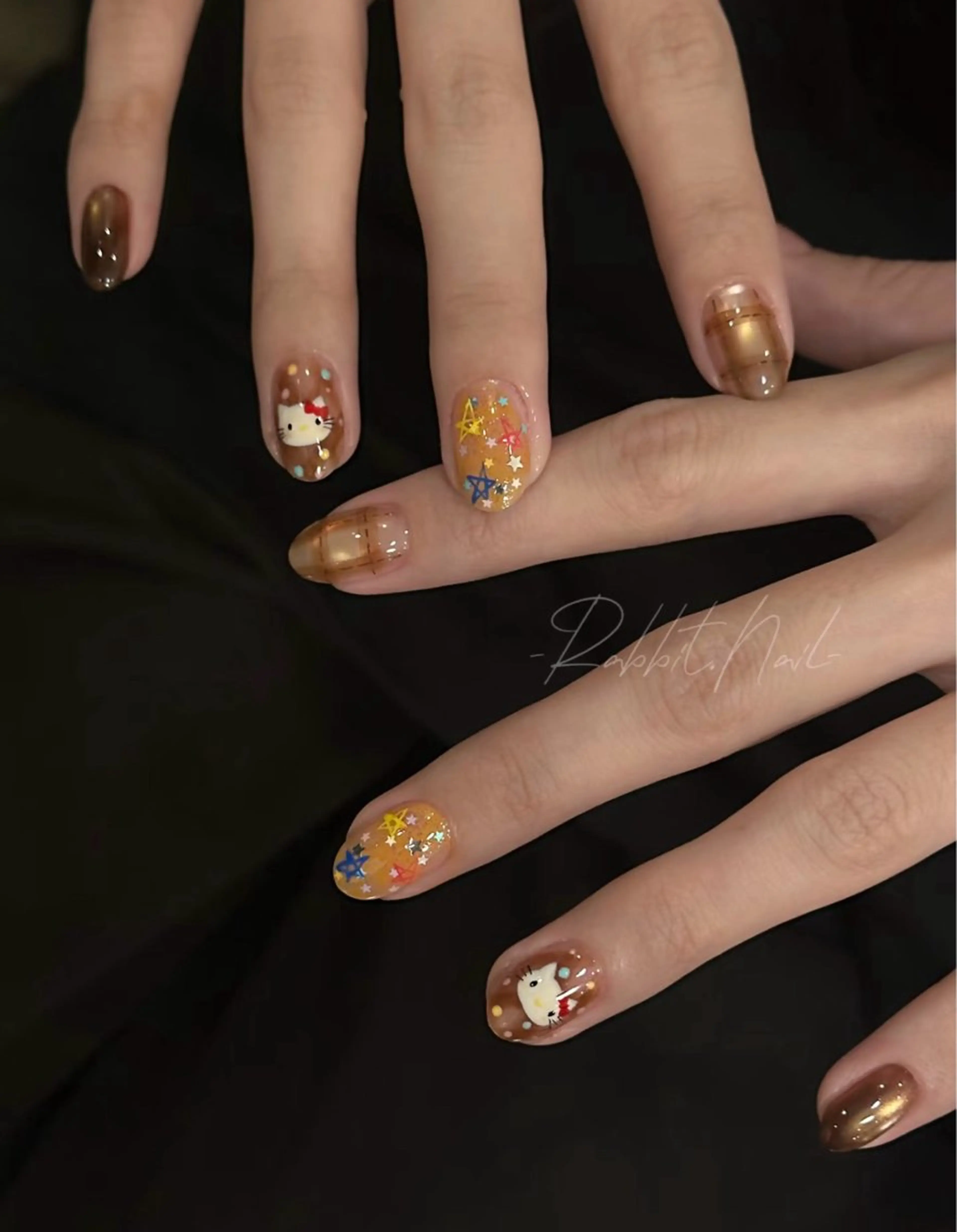 ネイル アートネイル オーロラネイル チークネイル フレンチネイル ガラスフレンチ ハンドネイル 🎀🎀YooLi Nail Salonのネイルデザイン