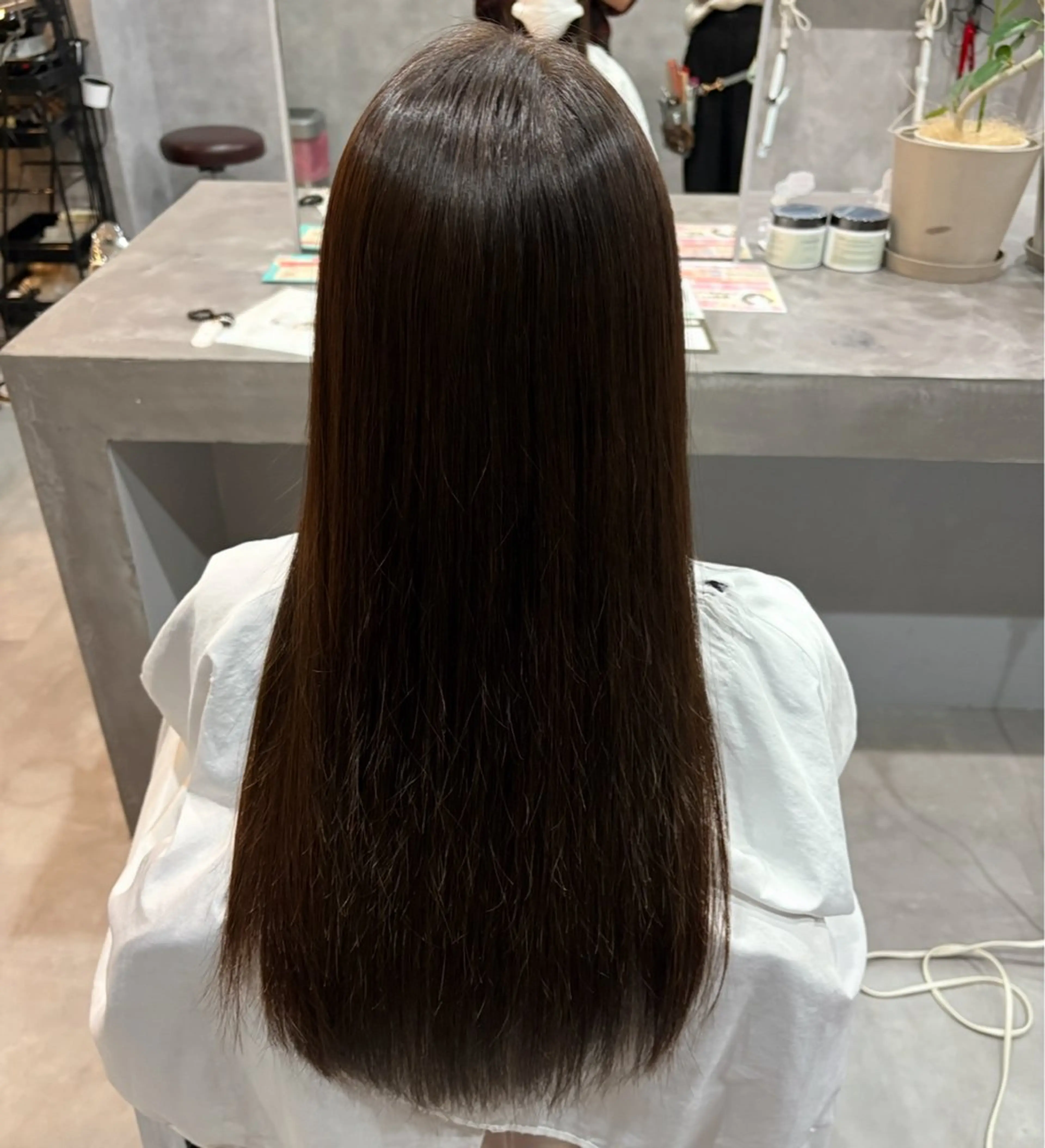 カラー 白髪ケアBAUM さなのヘアスタイル