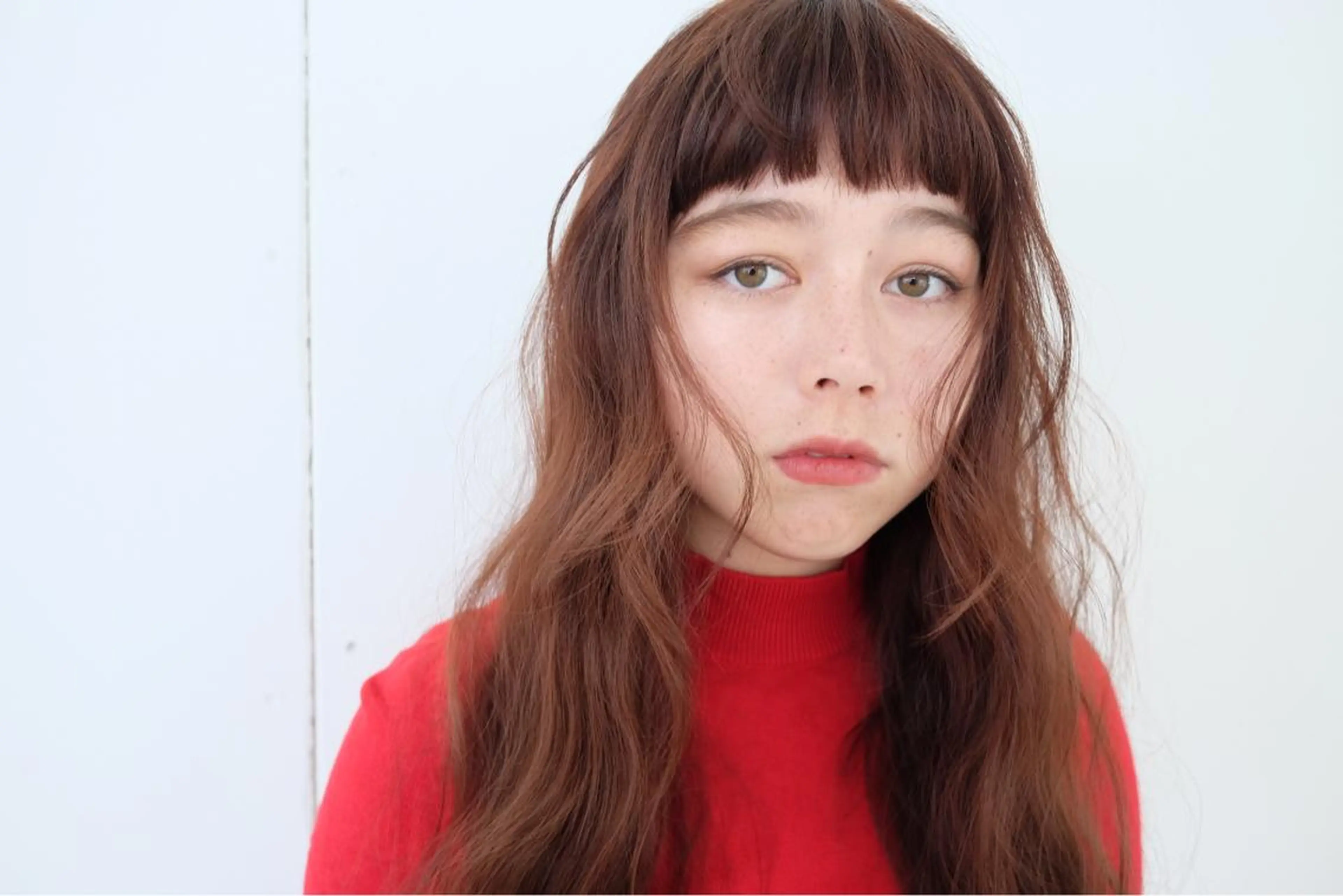 ロング カラー ヘアアレンジ 滝島 真帆のヘアスタイル