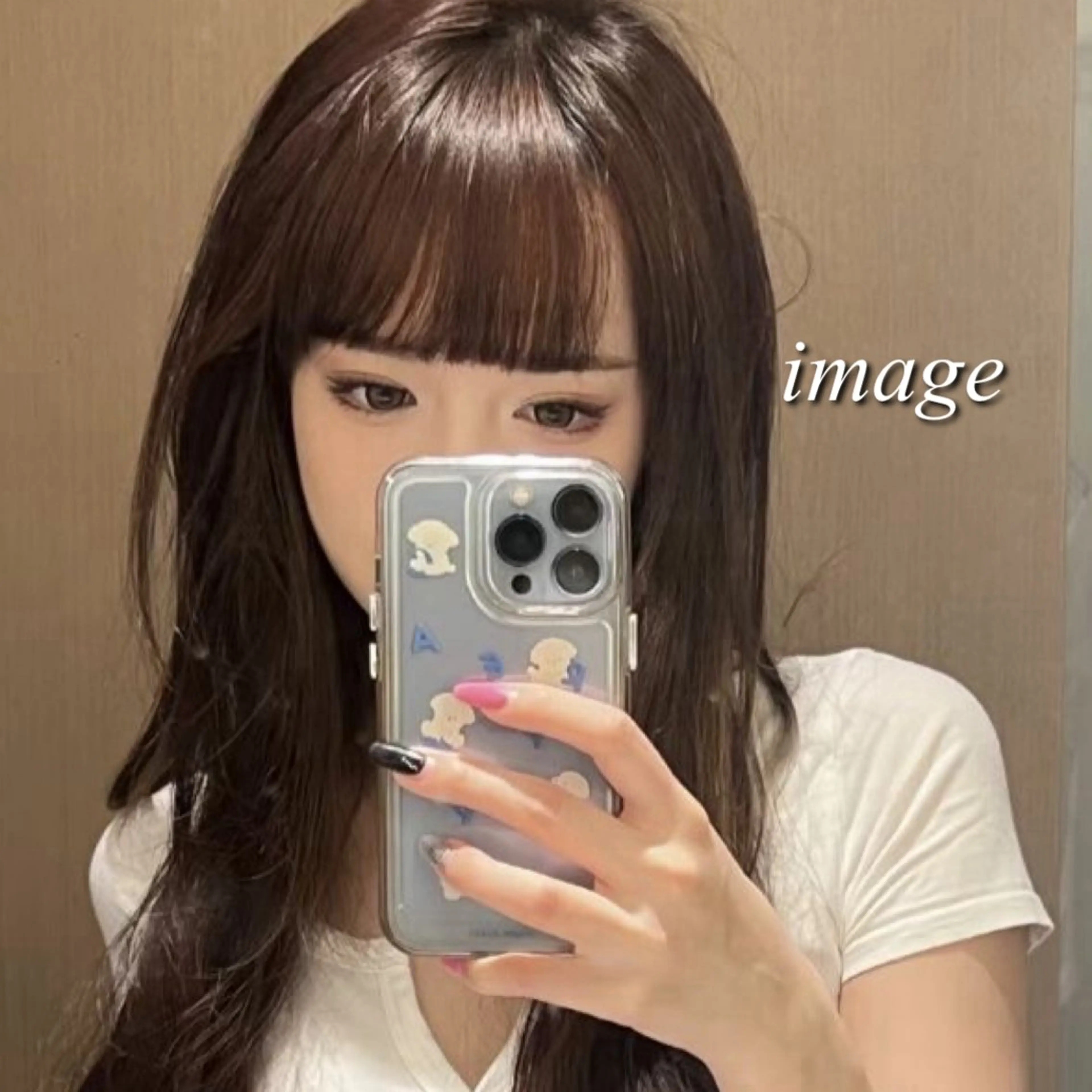 カラー 🤍ブリーチなし ブラウンhimi🤍のヘアスタイル