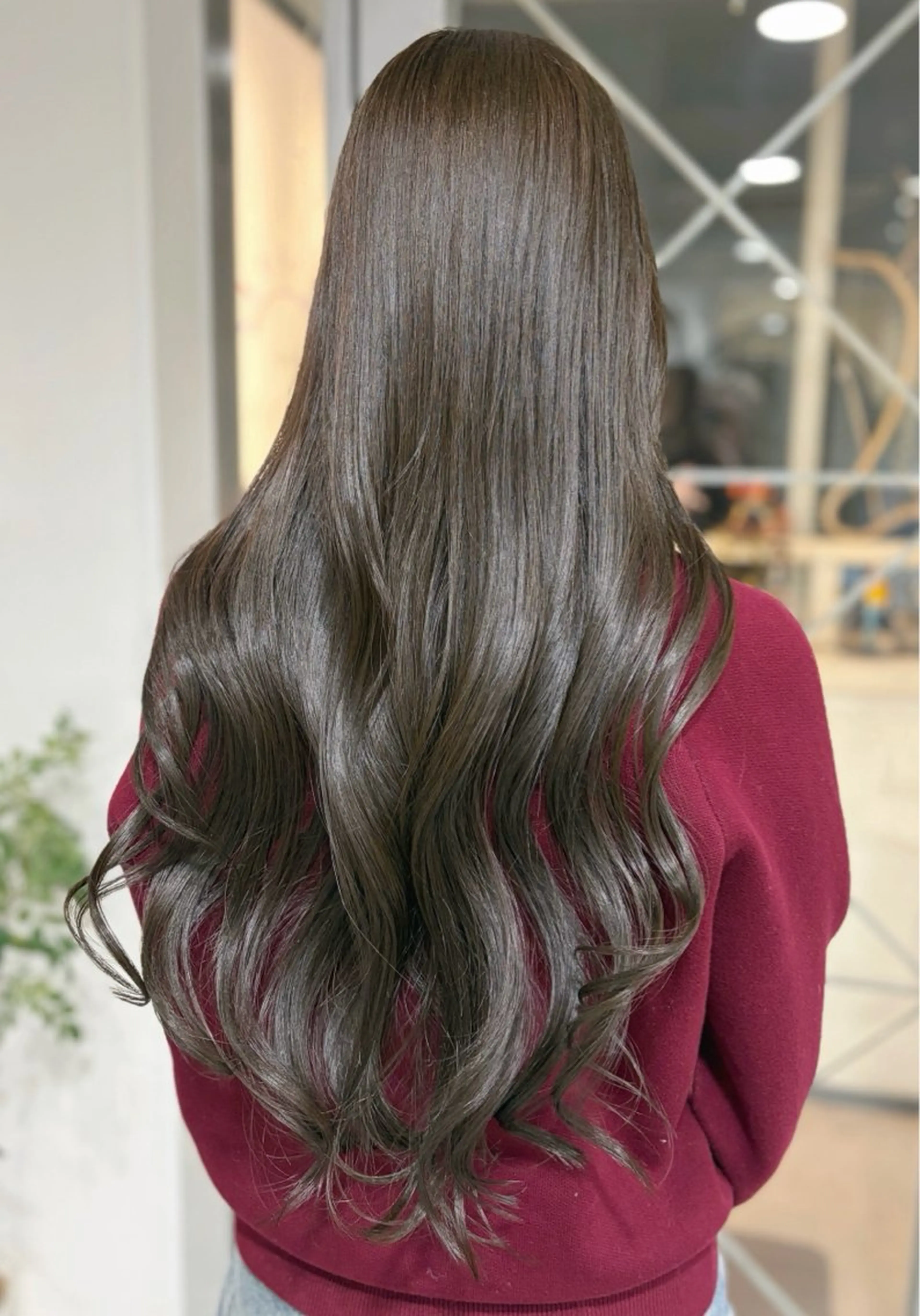 ロング ヘアカラー sunny. マコトのヘアスタイル