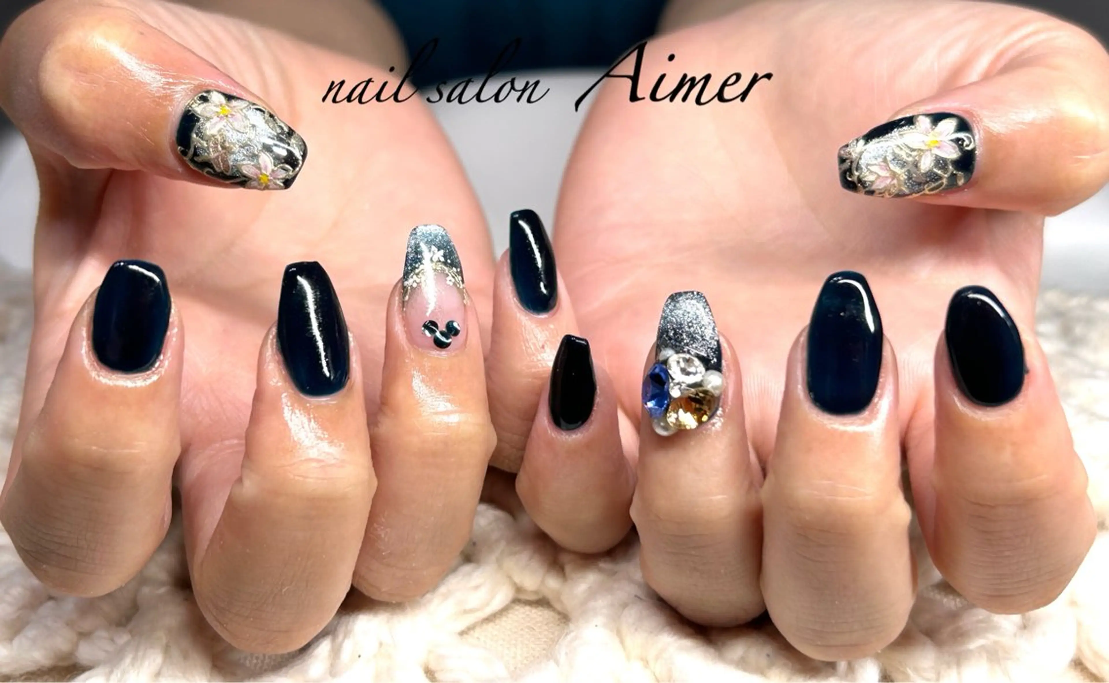 ネイル ハンドネイル nail salon Aimerのネイルデザイン
