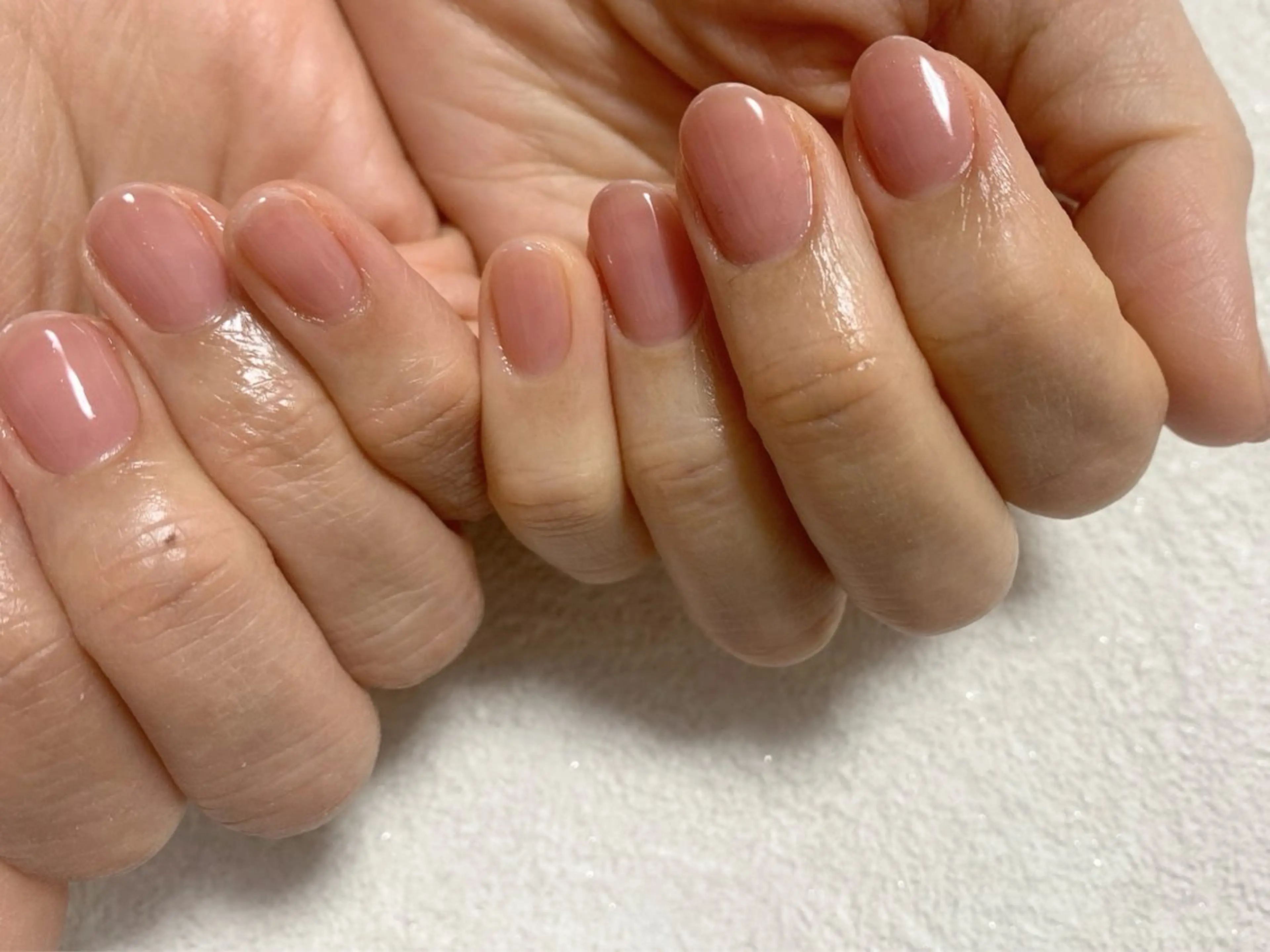 ネイル ジェルネイル 韓国ネイル メンズネイル ワンカラーネイル パラジェル kiki nail たまプラーザのネイルデザイン