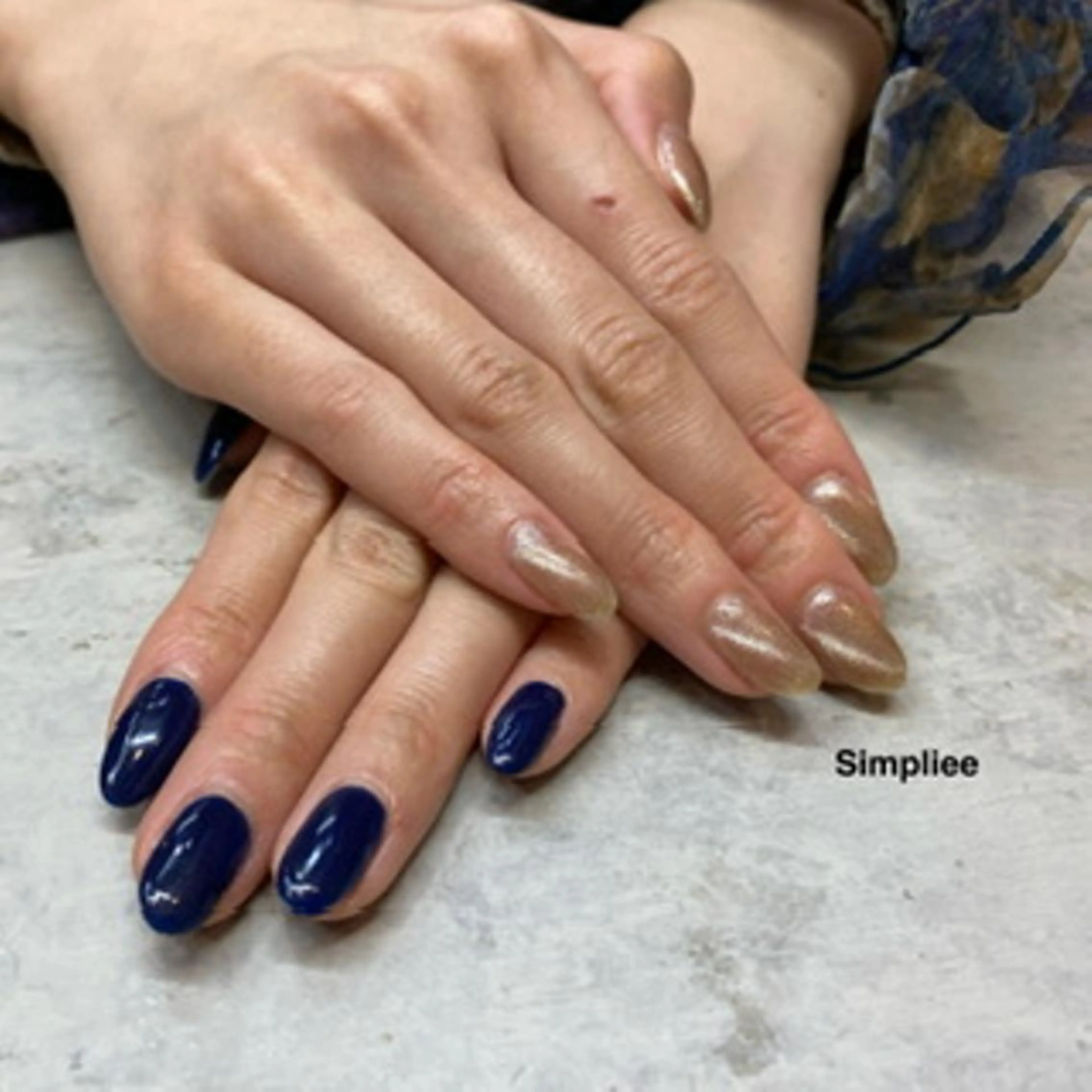 ネイル ワンカラーネイル シンプリーワン 渋谷店🕯️RINAのネイルデザイン