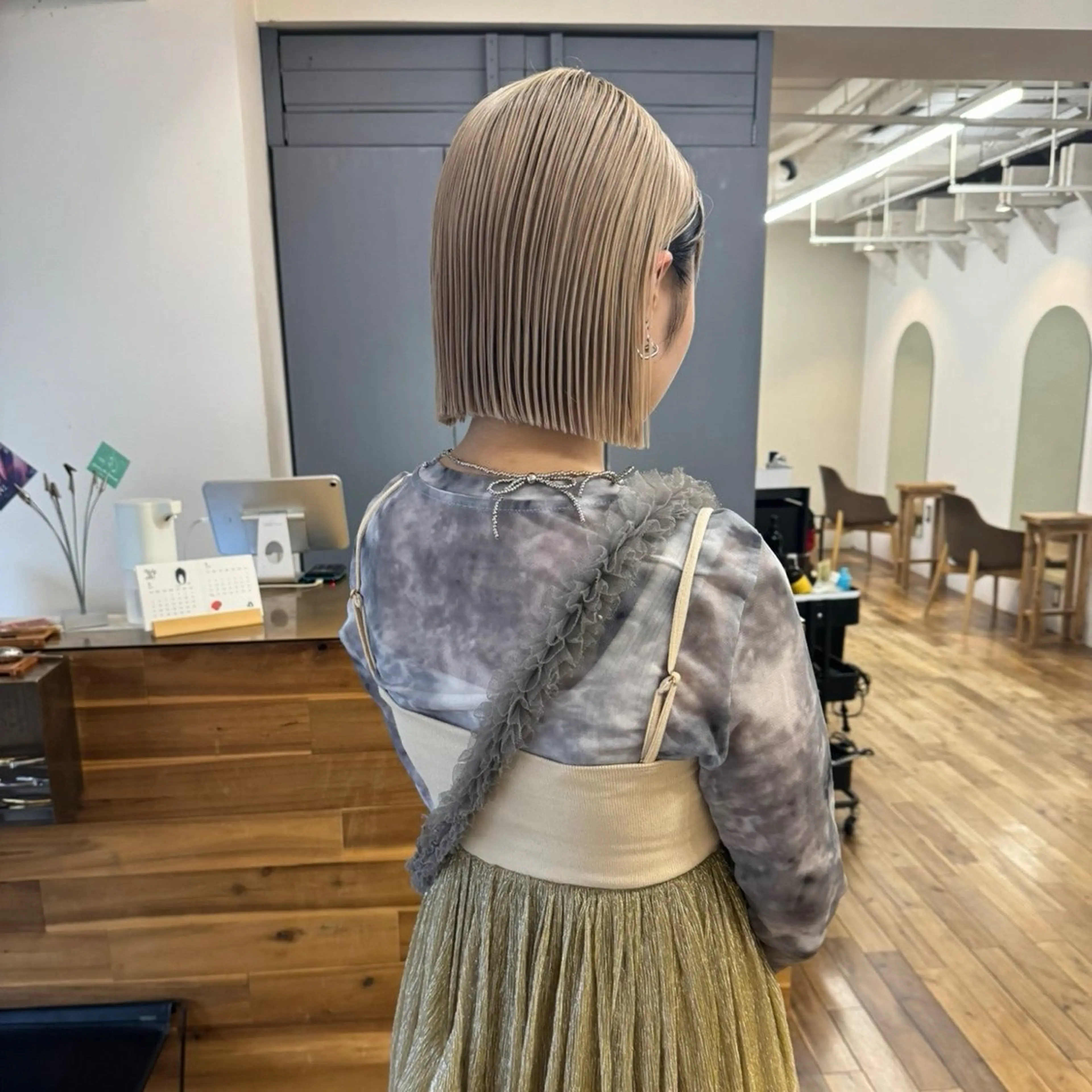 ミディアム トリートメント げん/梅田美容室 中崎町美容室のヘアスタイル