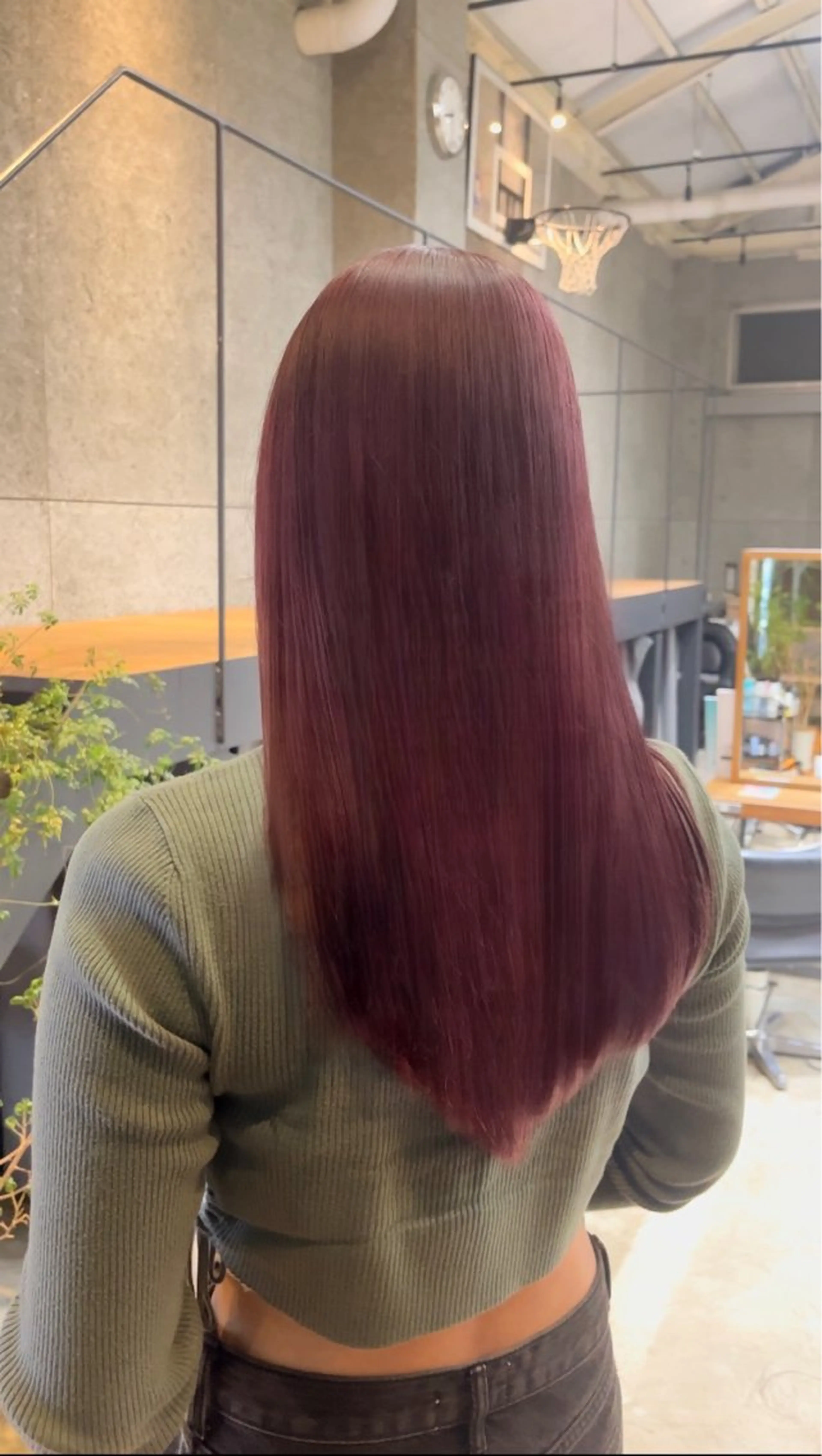 ロング カラー ヘアアレンジ カット ヘアカラー トリートメント ヘアセット 💎韓国ヘア/ 艶カラー💎souのヘアスタイル