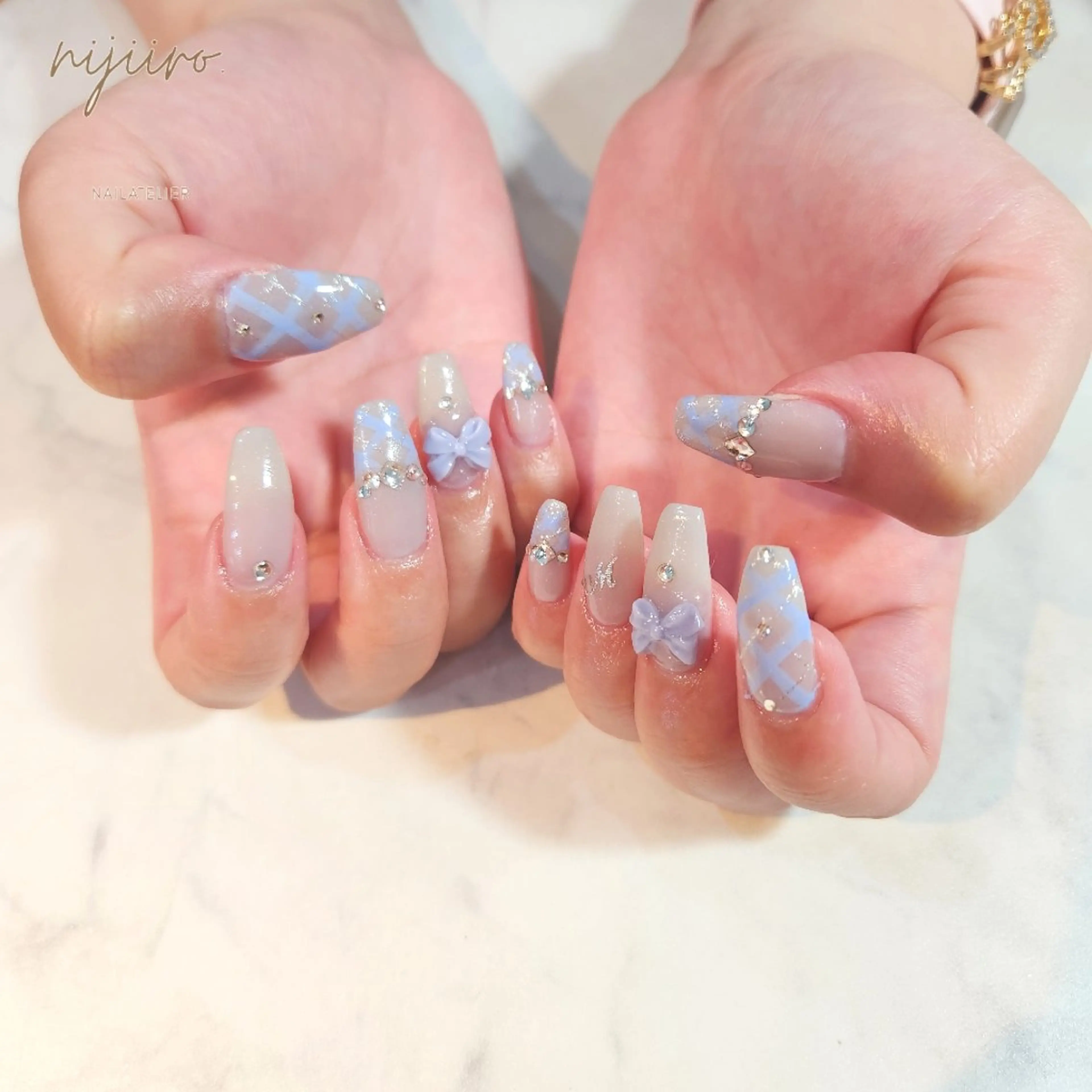 ネイル ハンドネイル nijiiro🌈 サトウのネイルデザイン