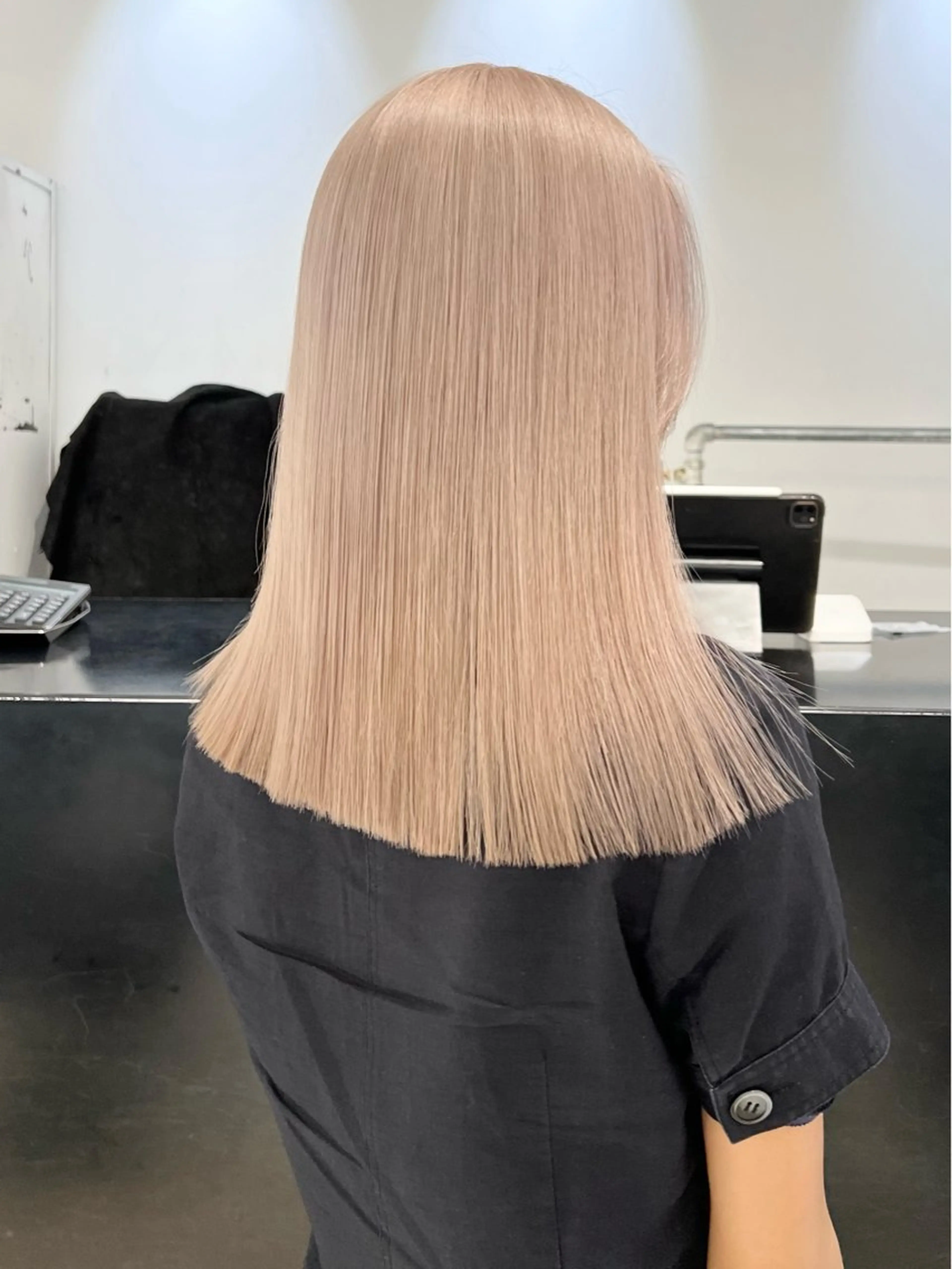 ミディアム カラー カット ヘアカラー トリートメント HARU//原宿🤍 リピート率NO.1のヘアスタイル