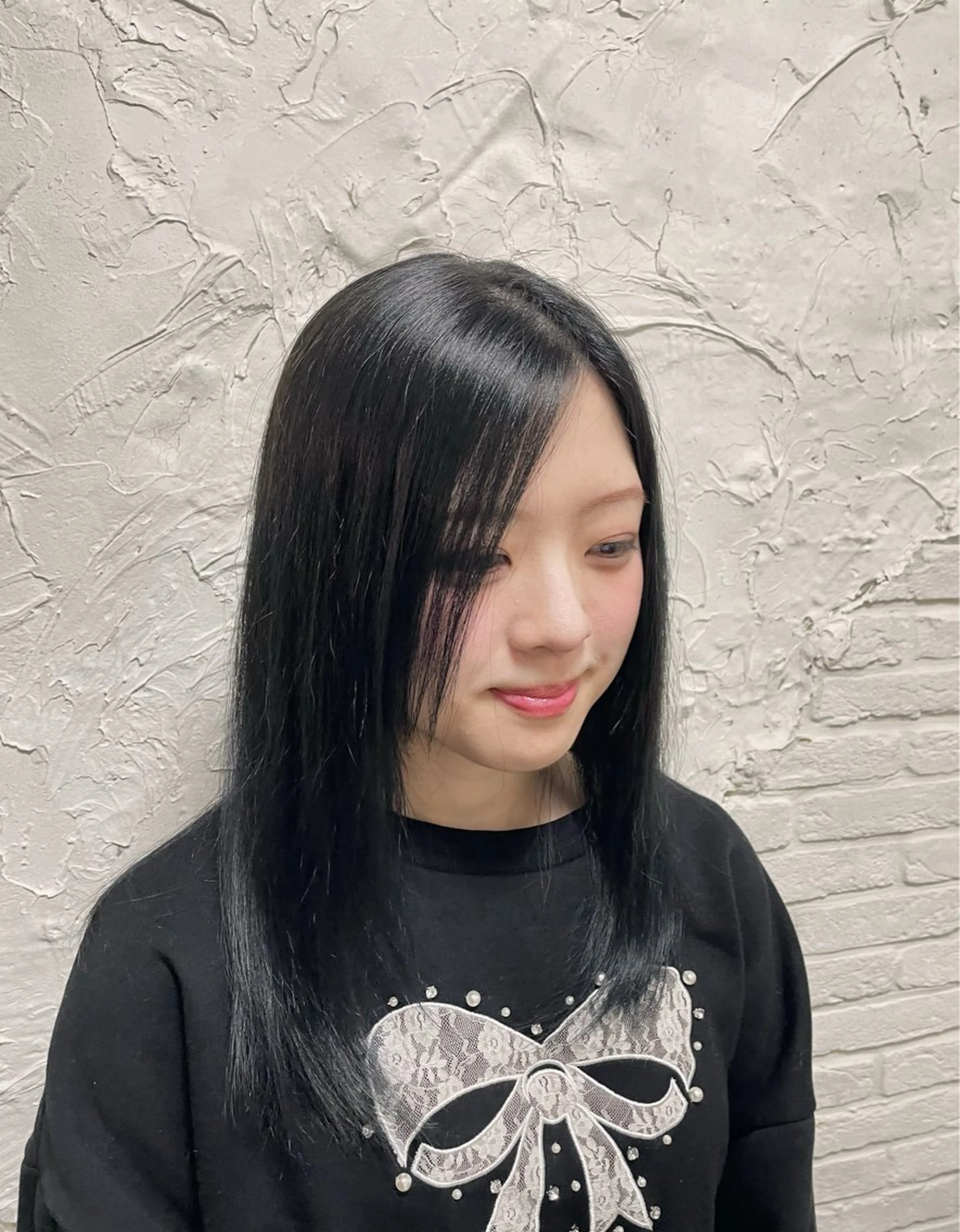 セミロング カラー ダブルカラー 似合わせカット トリートメント ヘアカラー トリートメント girly/ヘア メイクMitsukiのヘアスタイル