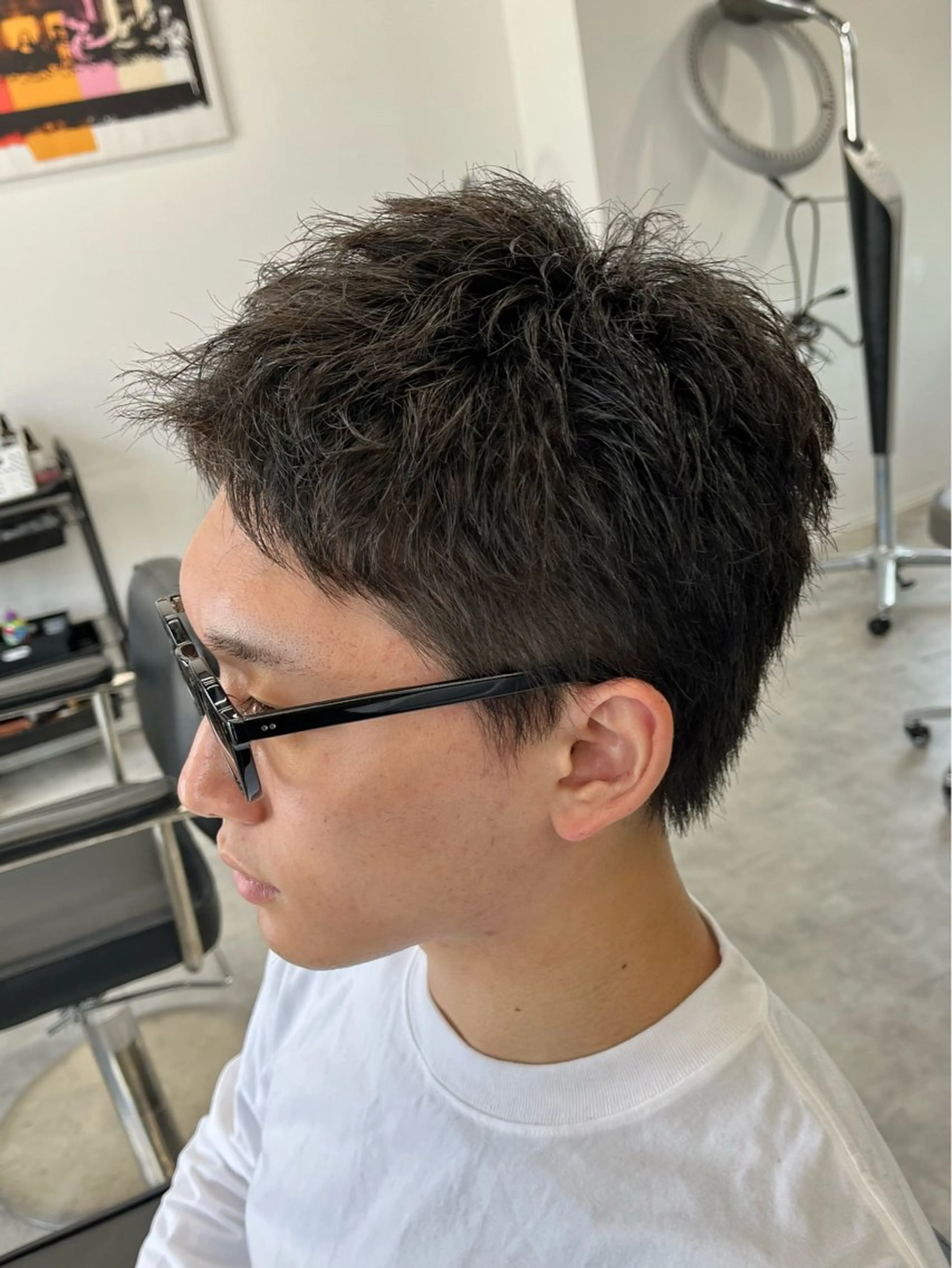 ショート メンズ スパイキーショート ショートヘア カット 新潟メンズパーマ 新潟駅/小田拓実のヘアスタイル